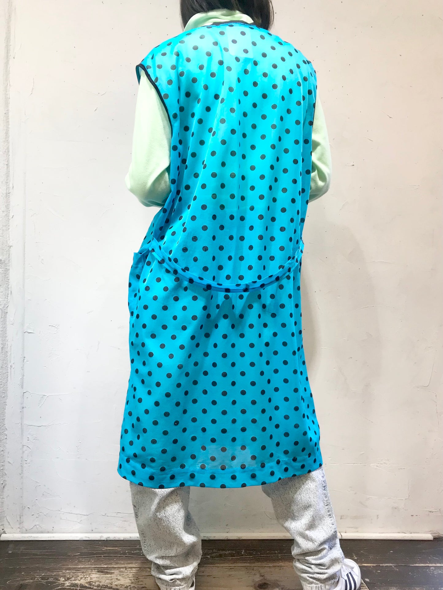 Vintage Dot Apron [A26082]