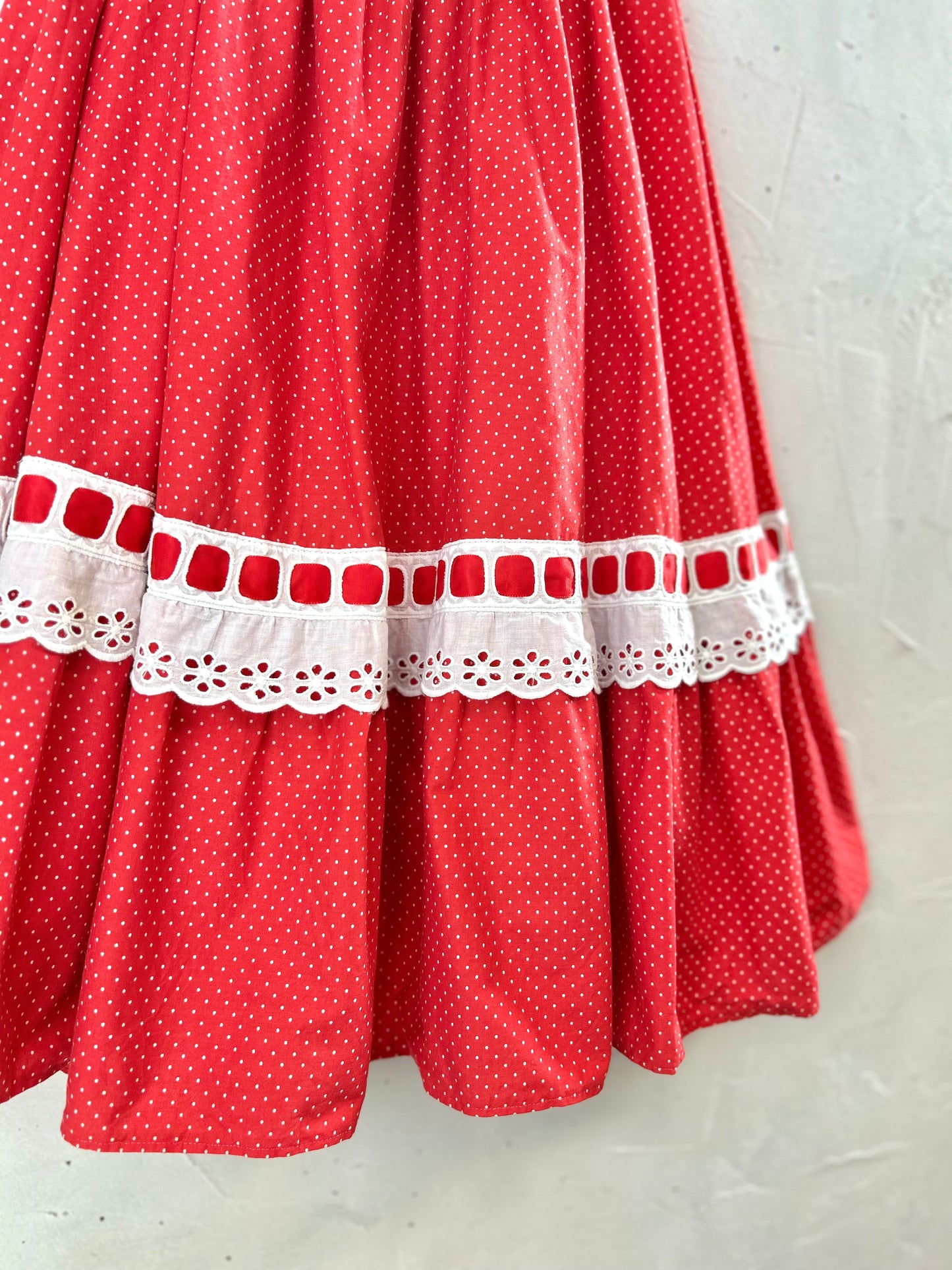 Vintage Tiered Skirt [D30061]