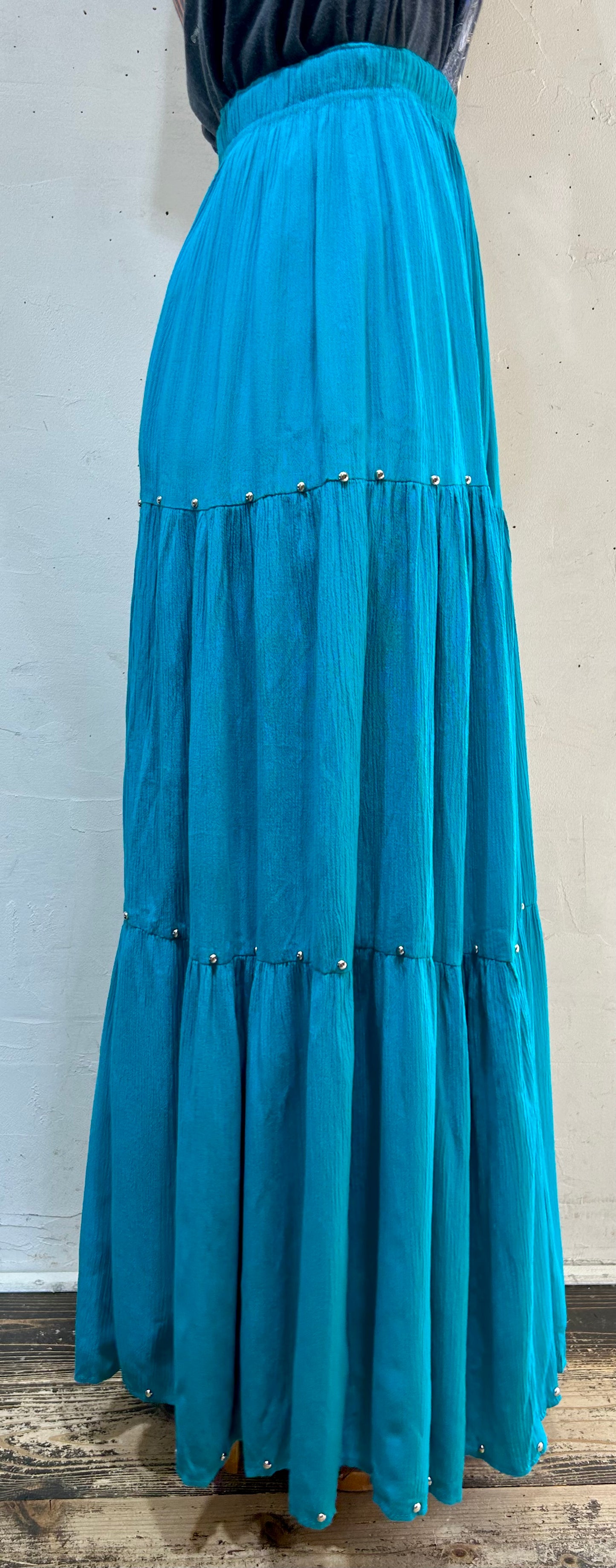 Vintage Tiered Skirt MADE IN USA [I25105]