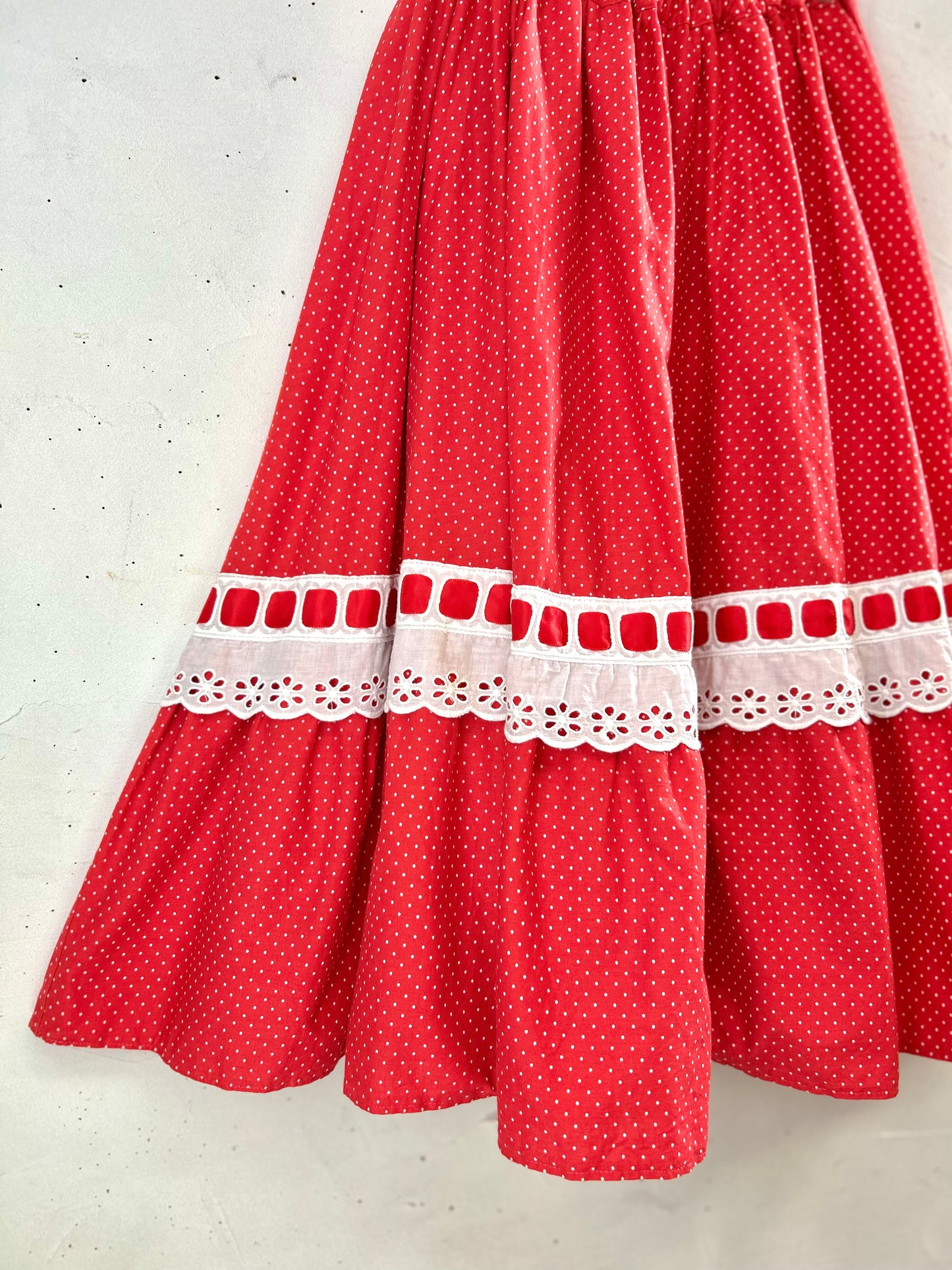 Vintage Tiered Skirt [D30061]