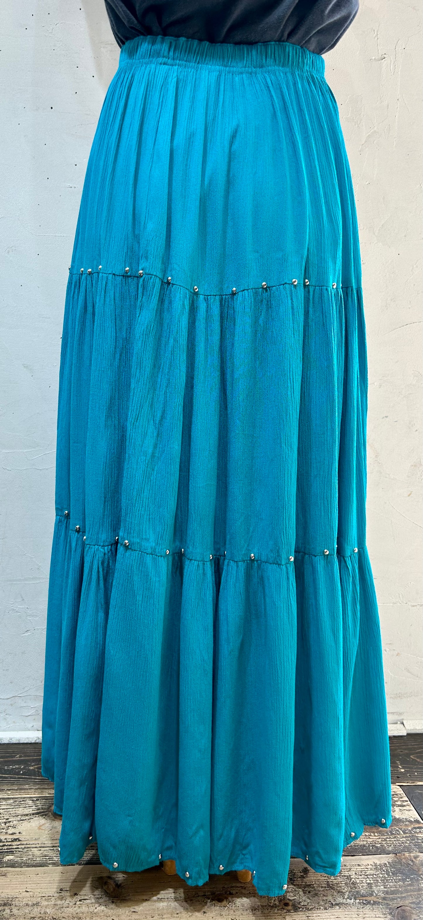 Vintage Tiered Skirt MADE IN USA [I25105]