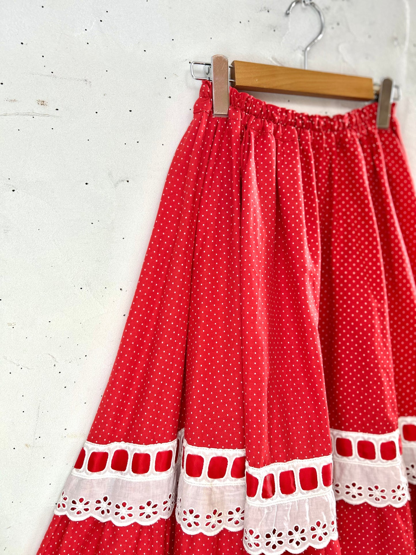 Vintage Tiered Skirt [D30061]