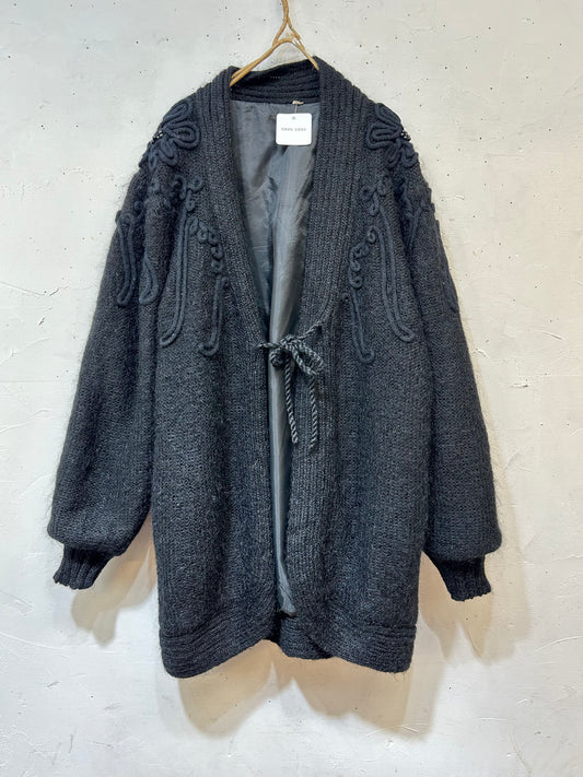 Vintage Mohair Knit Cardigan [J25407]