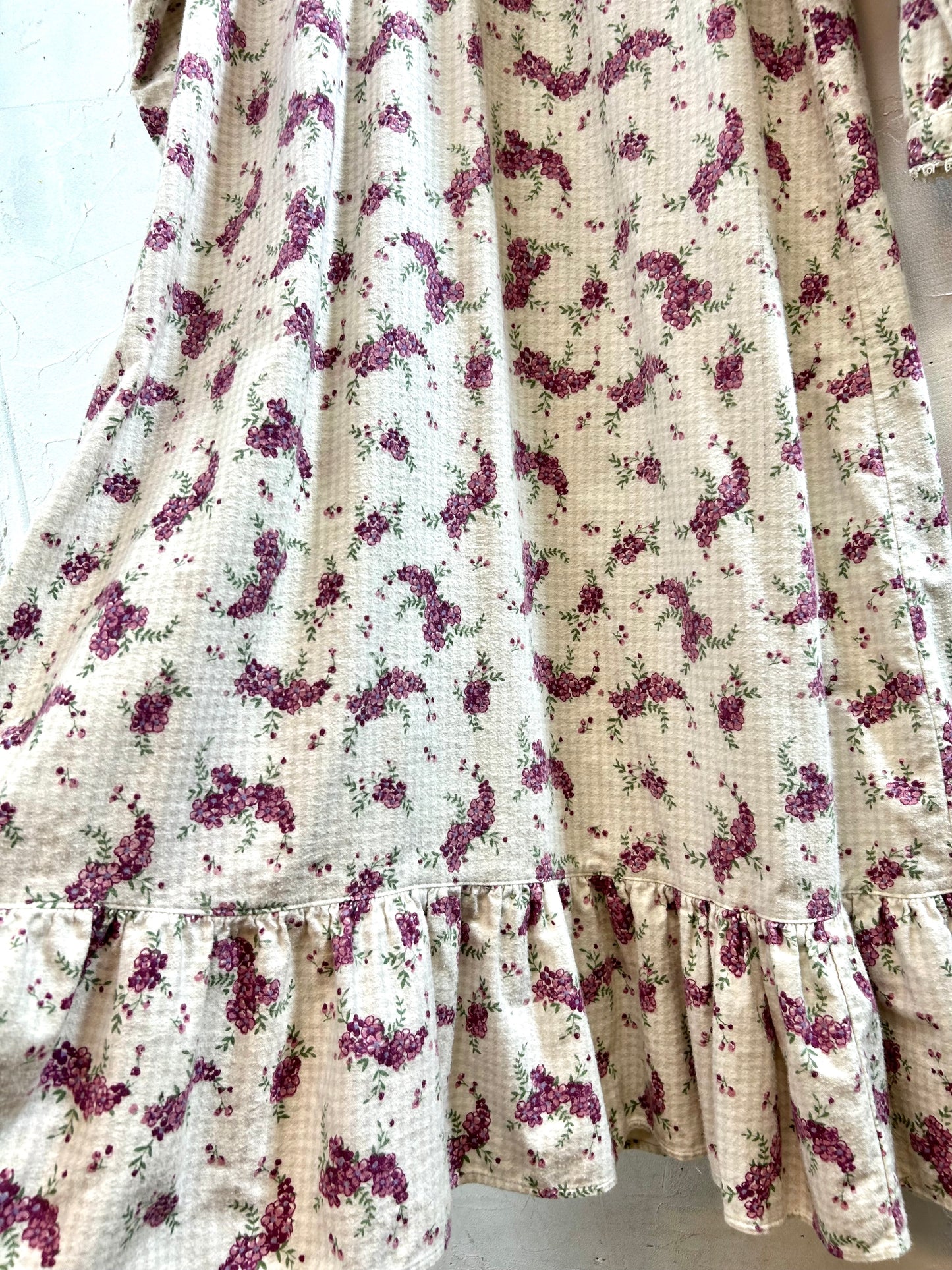 Vintage Flannel Dress  [J287469]