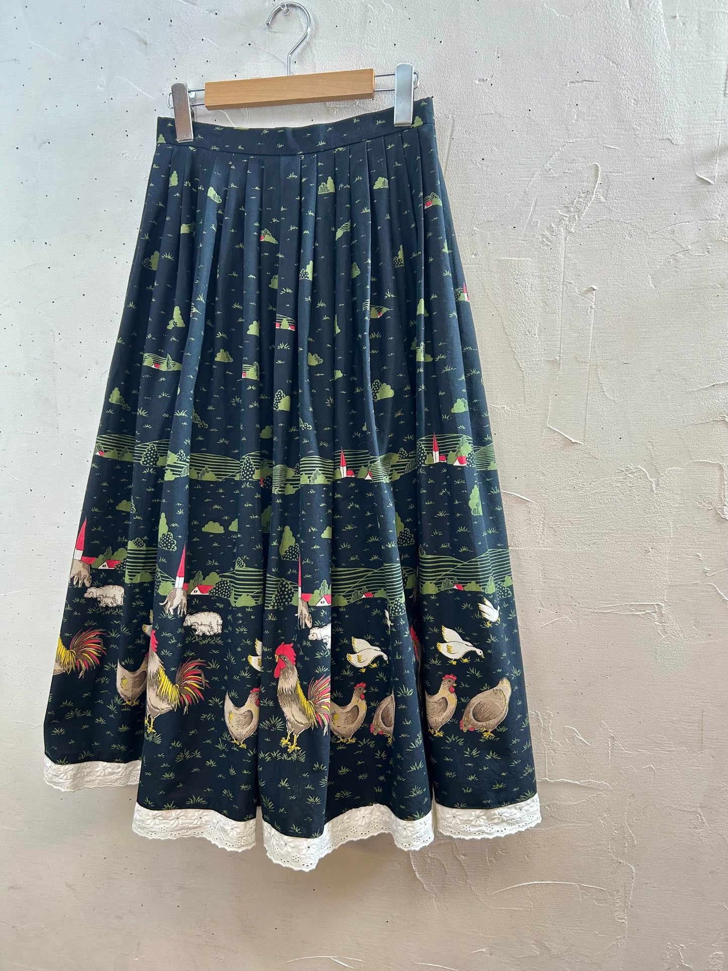 Vintage End Pattern Tyrol Skirt  [C29633]