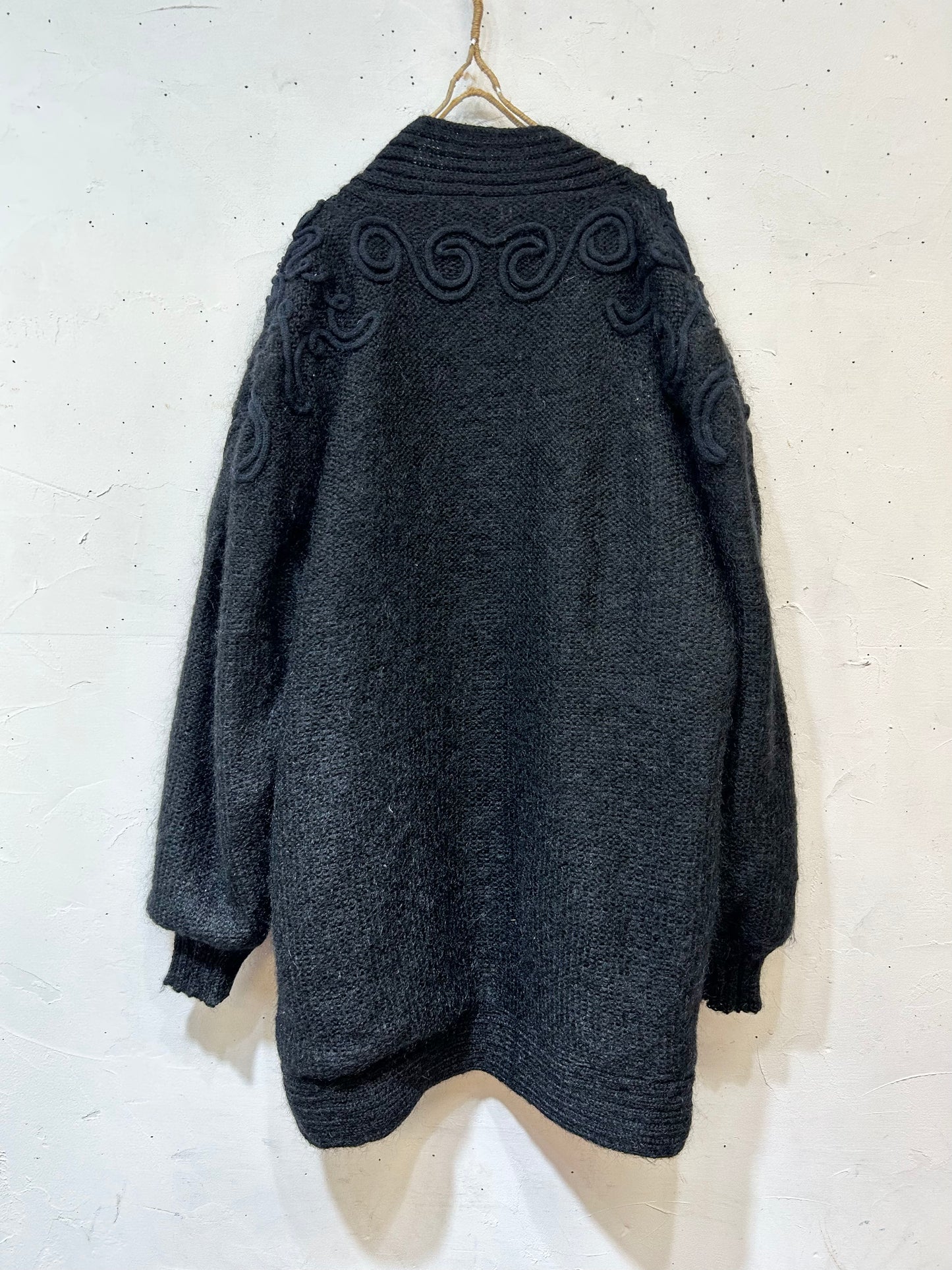 Vintage Mohair Knit Cardigan [J25407]