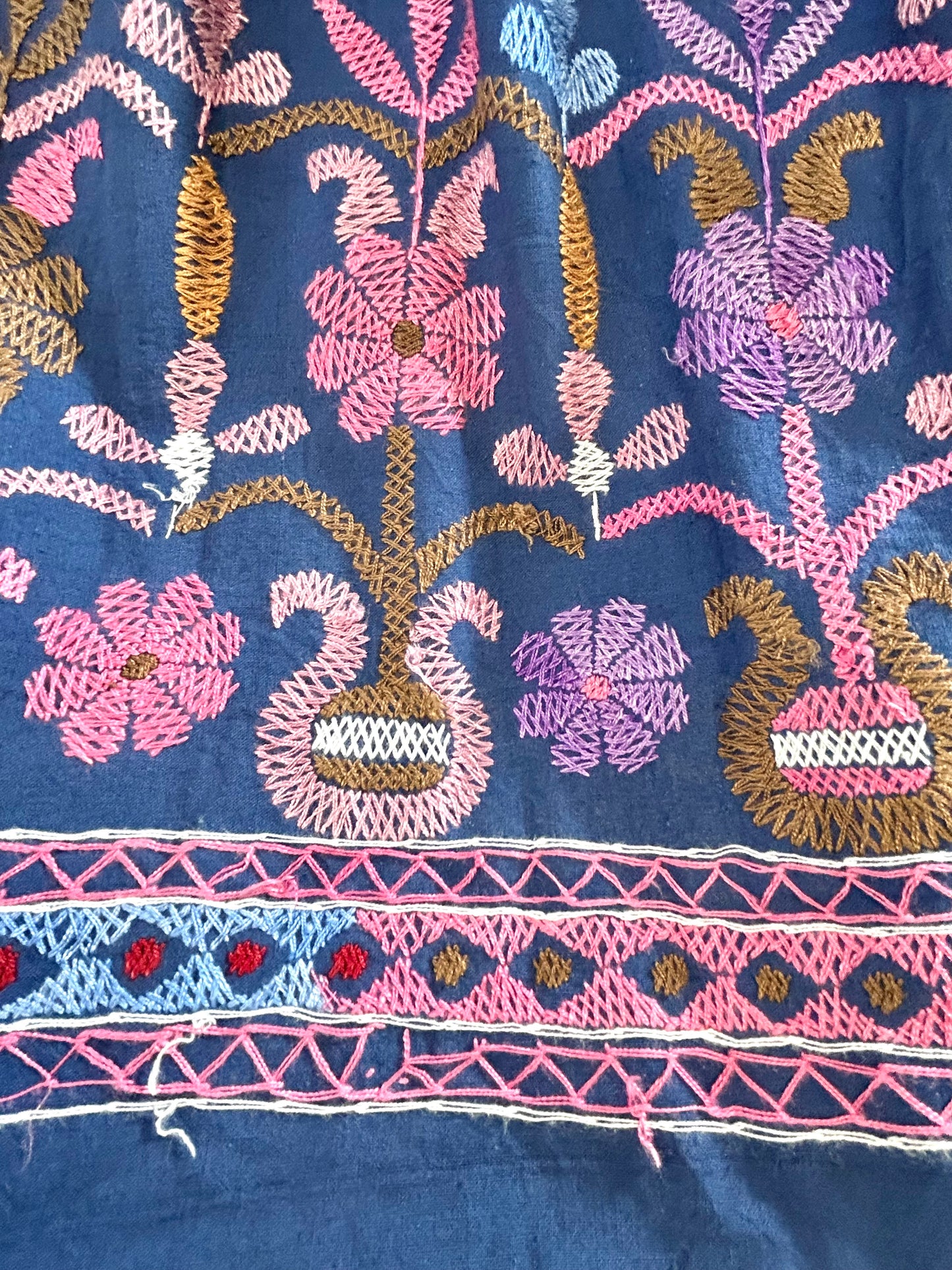 Vintage Embroidery Skirt MADE IN INDIA[F27801]