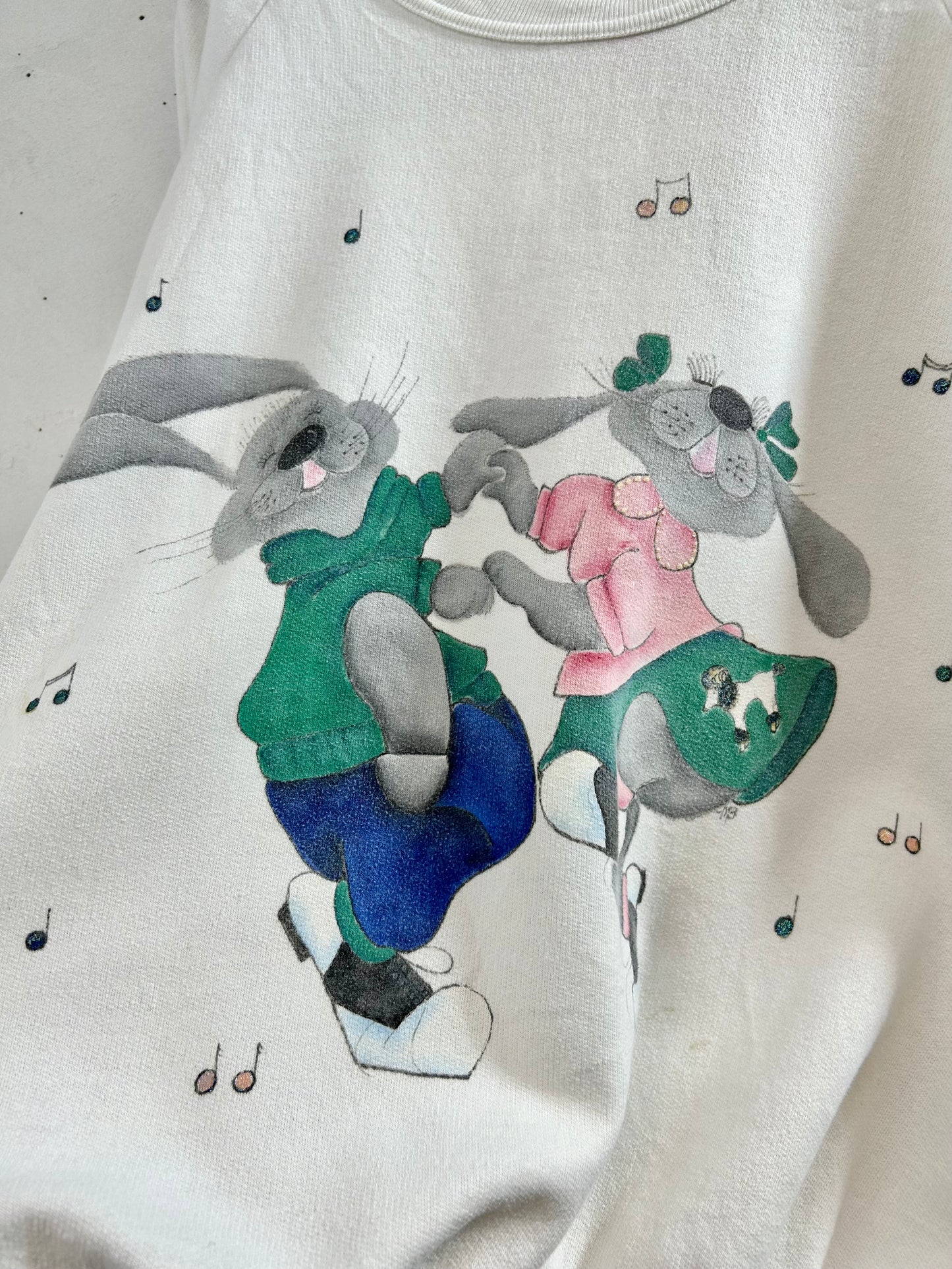 Vintage Hand Painted Sweat [J28750]