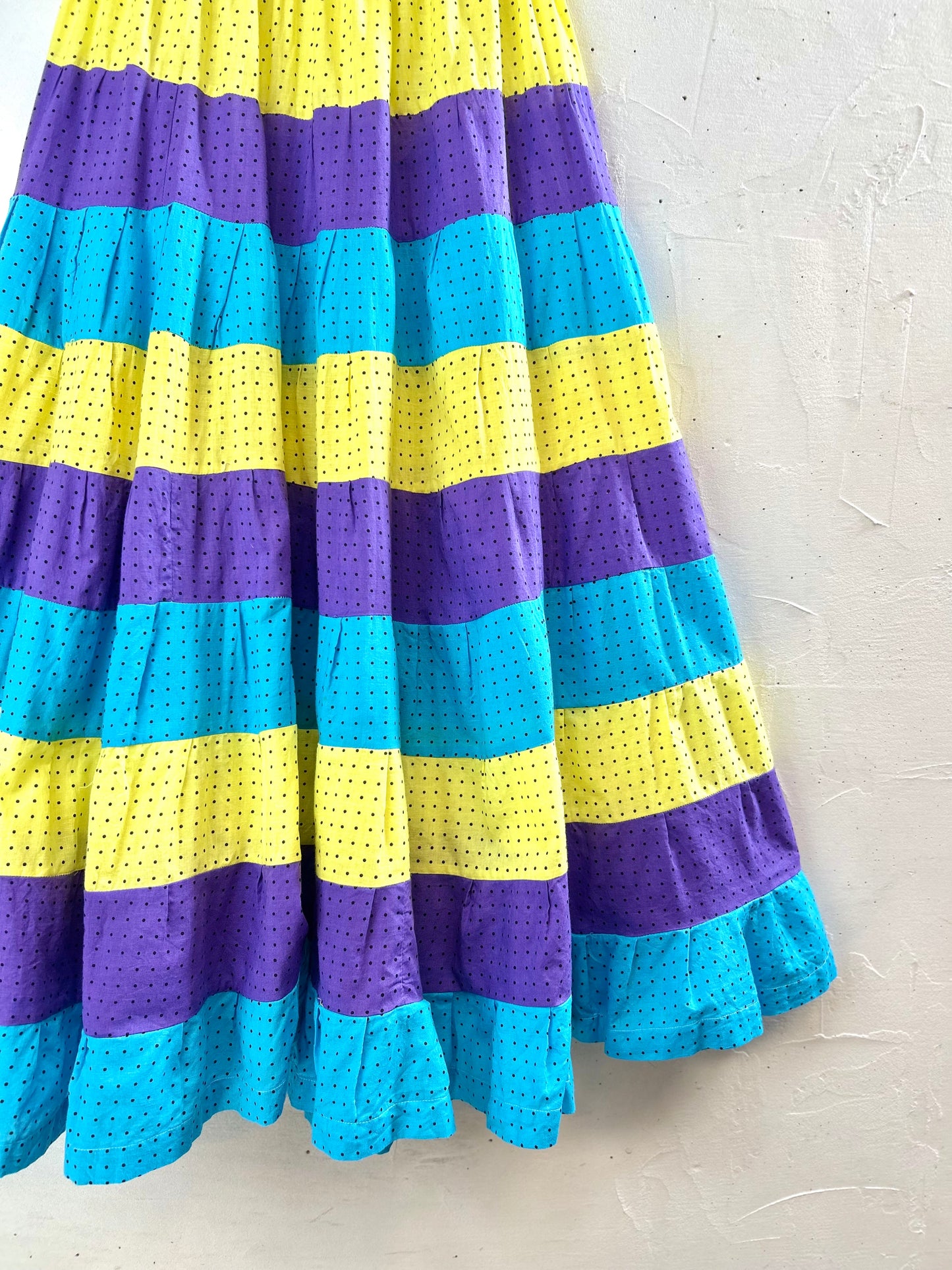 Vintage Tiered Skirt [D30057]