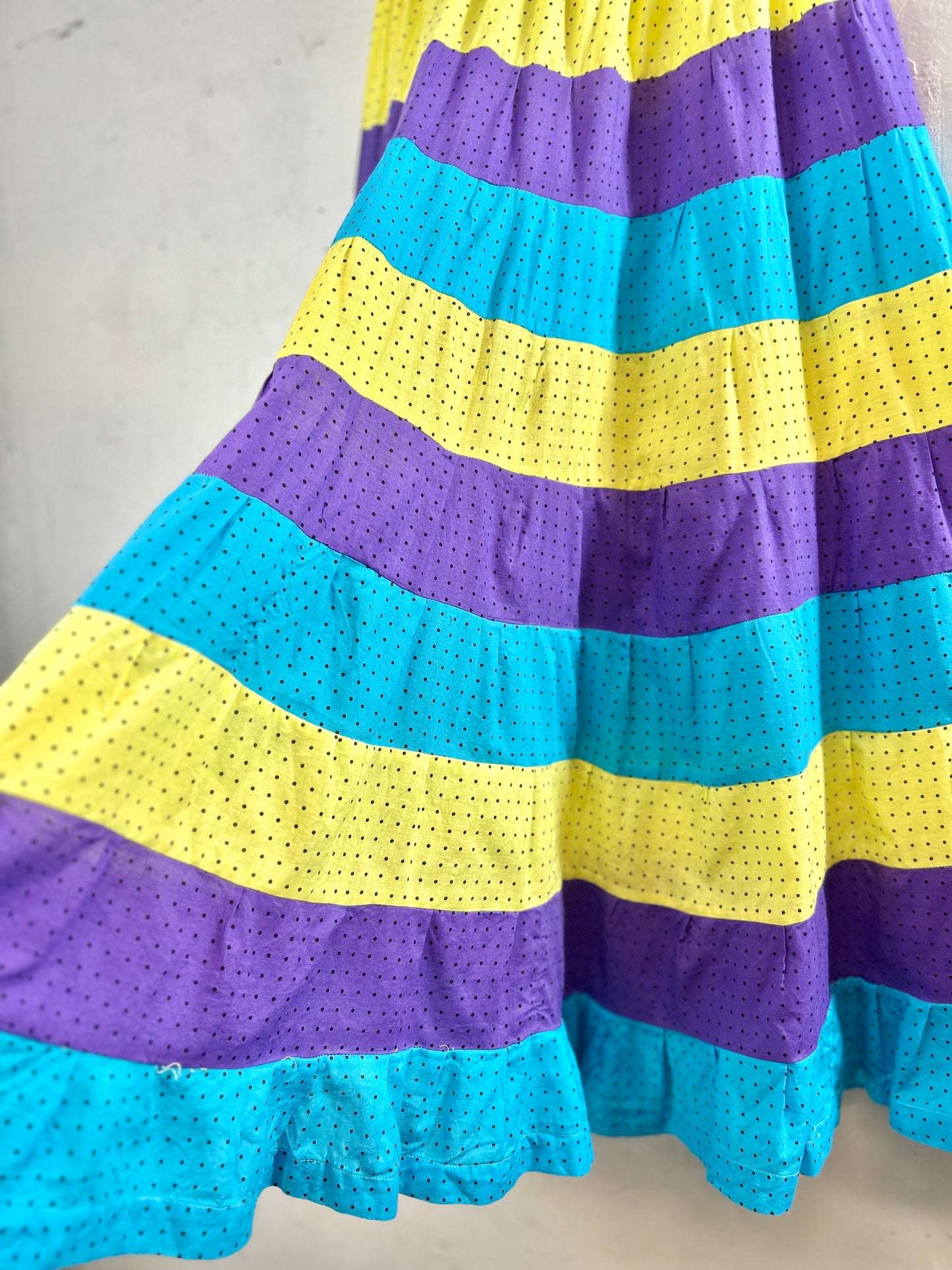 Vintage Tiered Skirt [D30057]