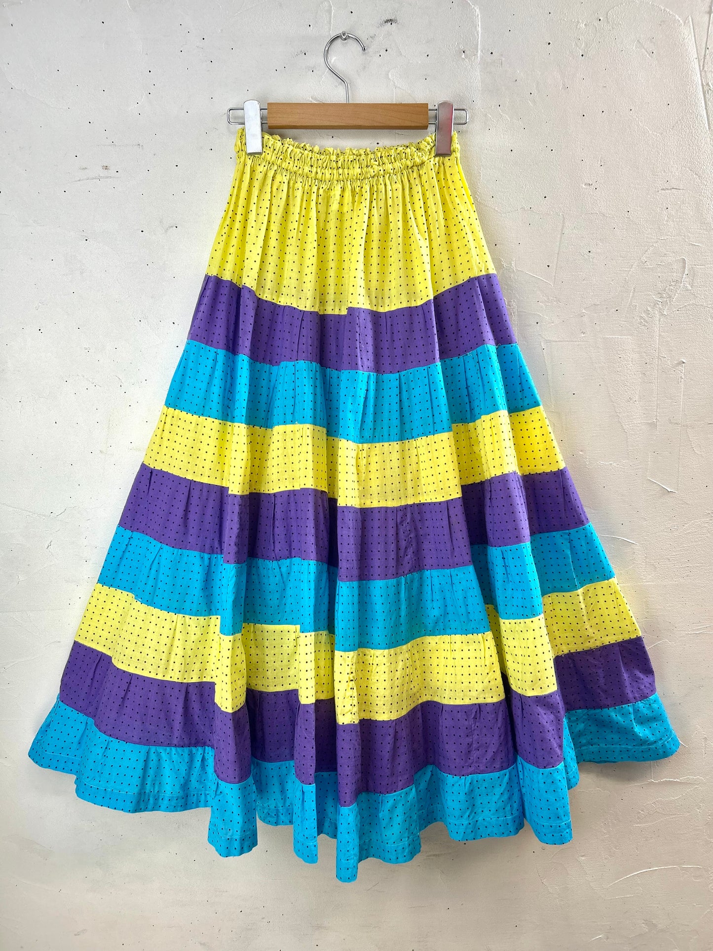 Vintage Tiered Skirt [D30057]