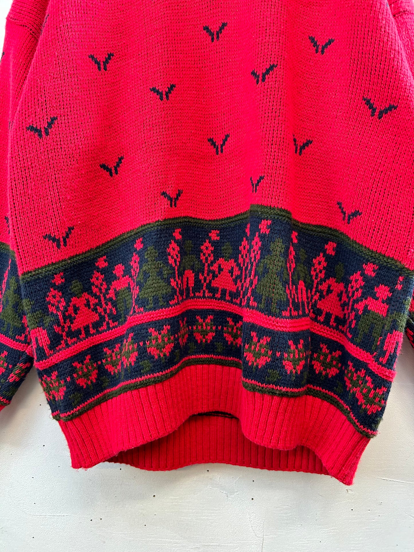 Vintage Knit Sweater [J28754]