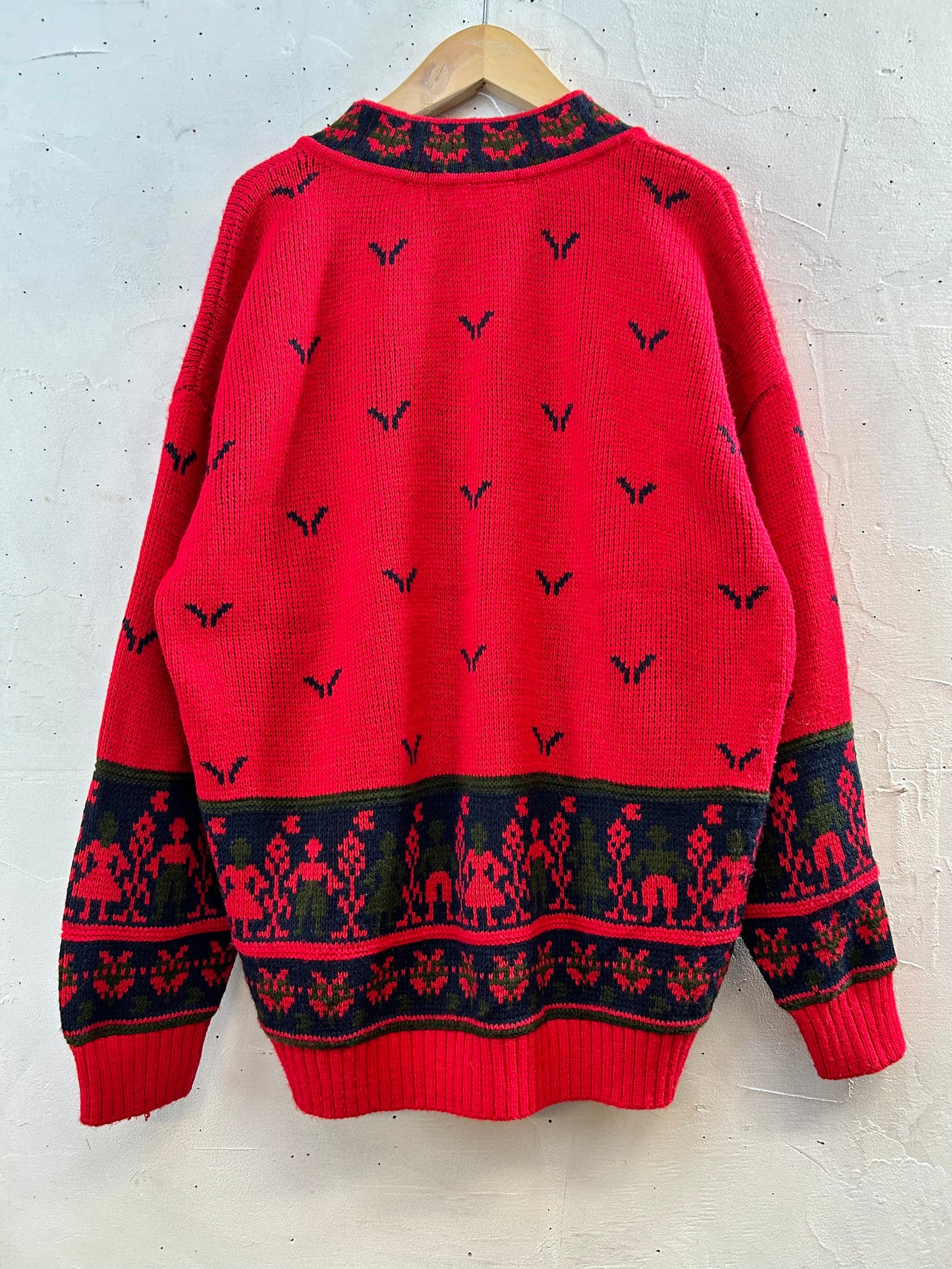 Vintage Knit Sweater [J28754]