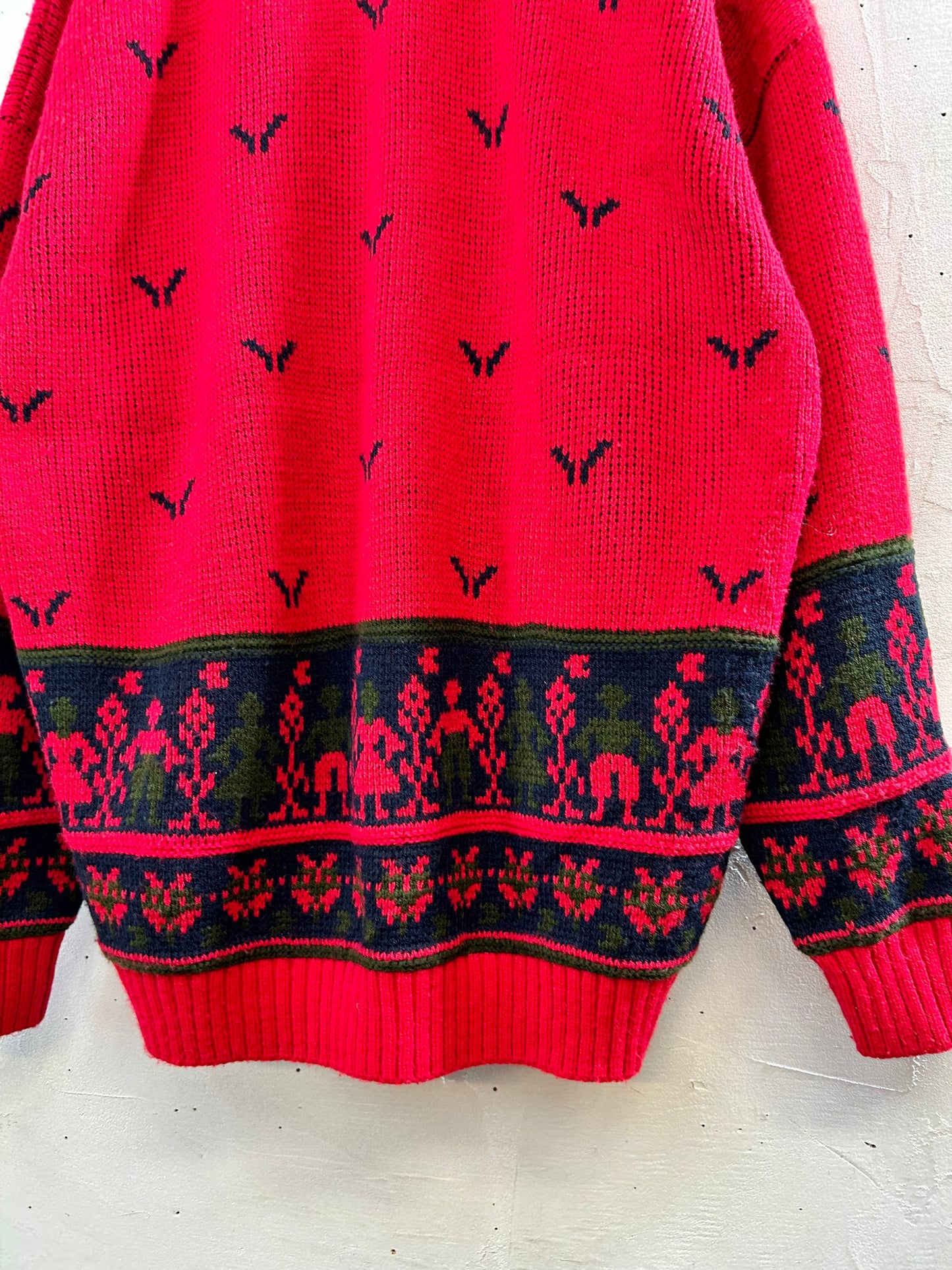 Vintage Knit Sweater [J28754]