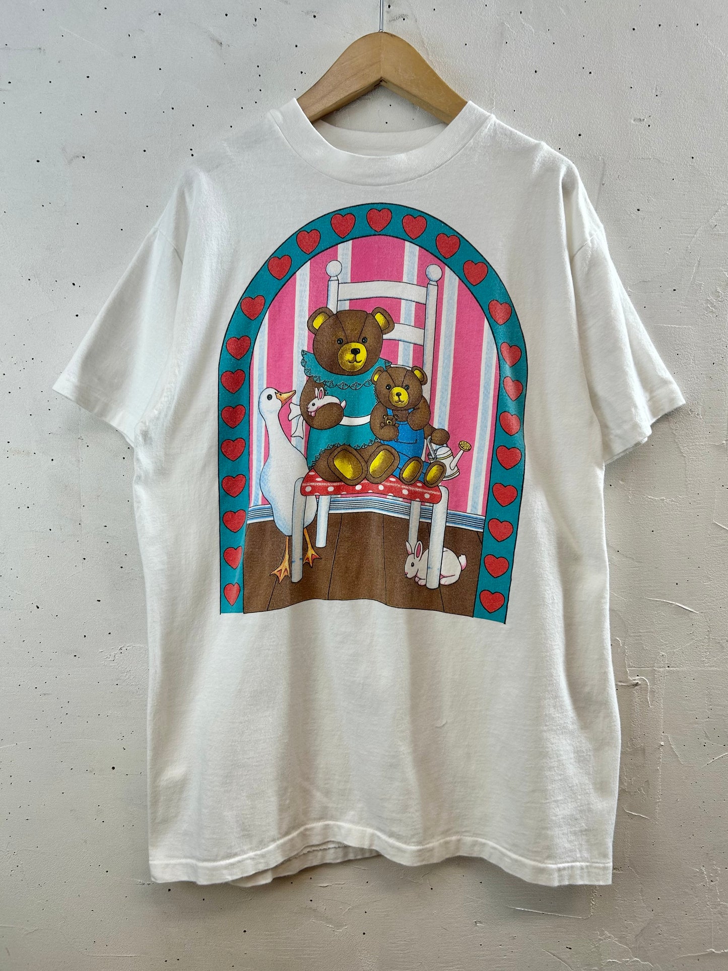 ’80s Vintage T-Shirt MADE IN USA 〜Hanes〜 [E30280]
