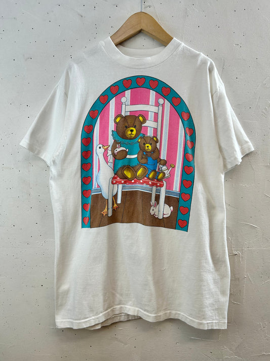 ’80s Vintage T-Shirt MADE IN USA 〜Hanes〜 [E30280]