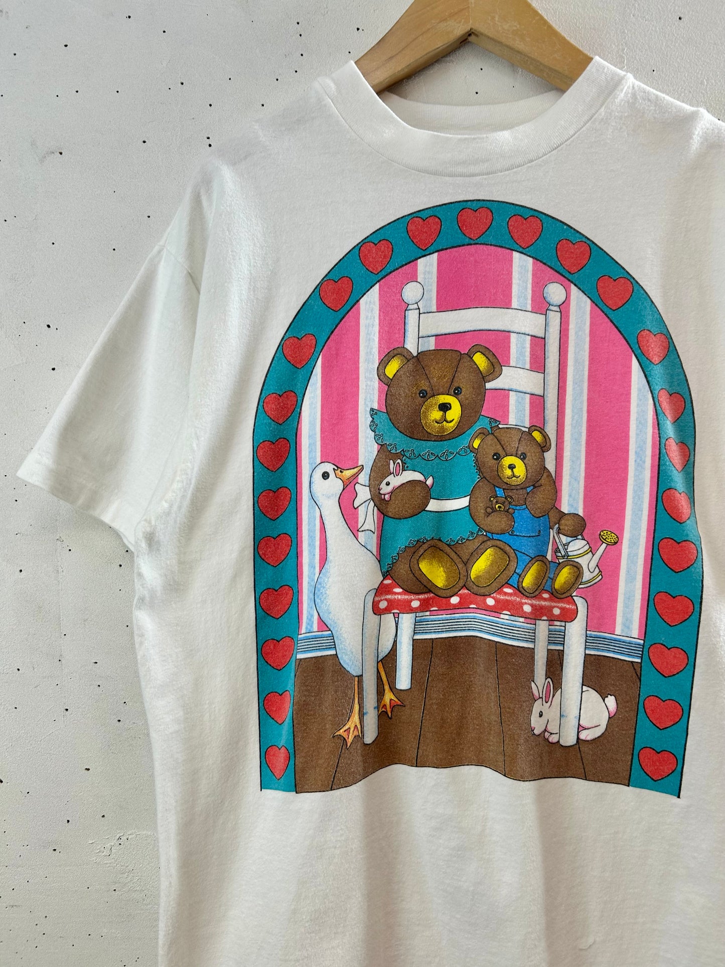 ’80s Vintage T-Shirt MADE IN USA 〜Hanes〜 [E30280]