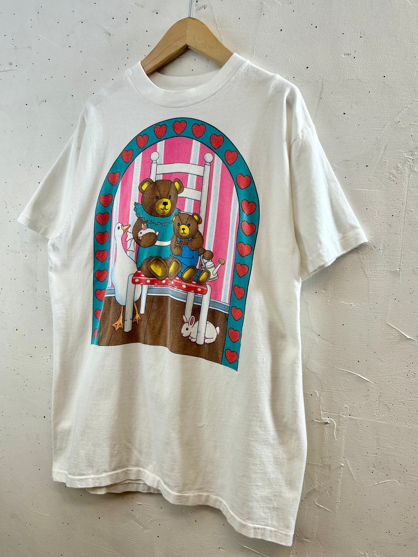 ’80s Vintage T-Shirt MADE IN USA 〜Hanes〜 [E30280]