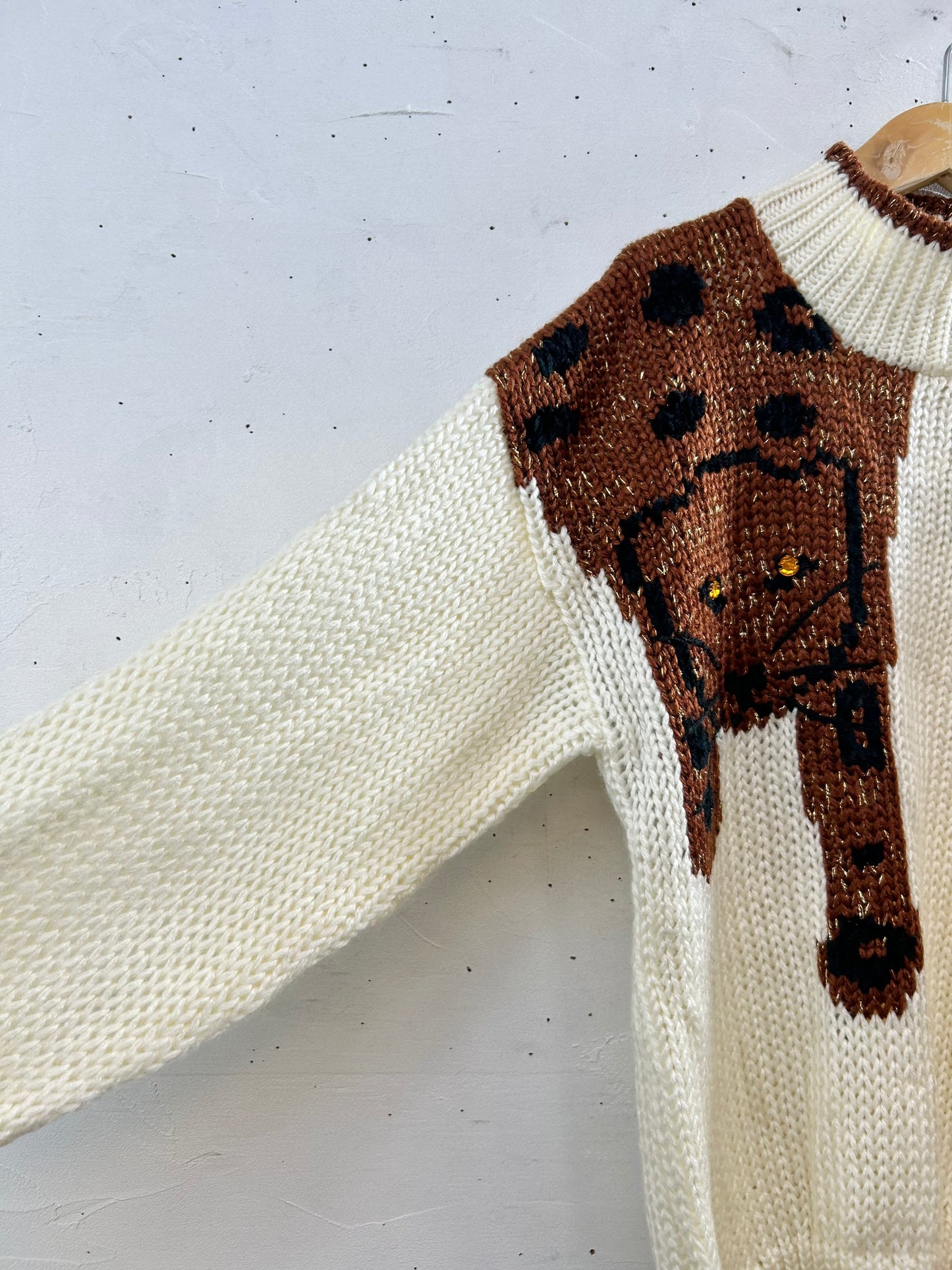 Vintage Hand Knit Sweater [J28753]