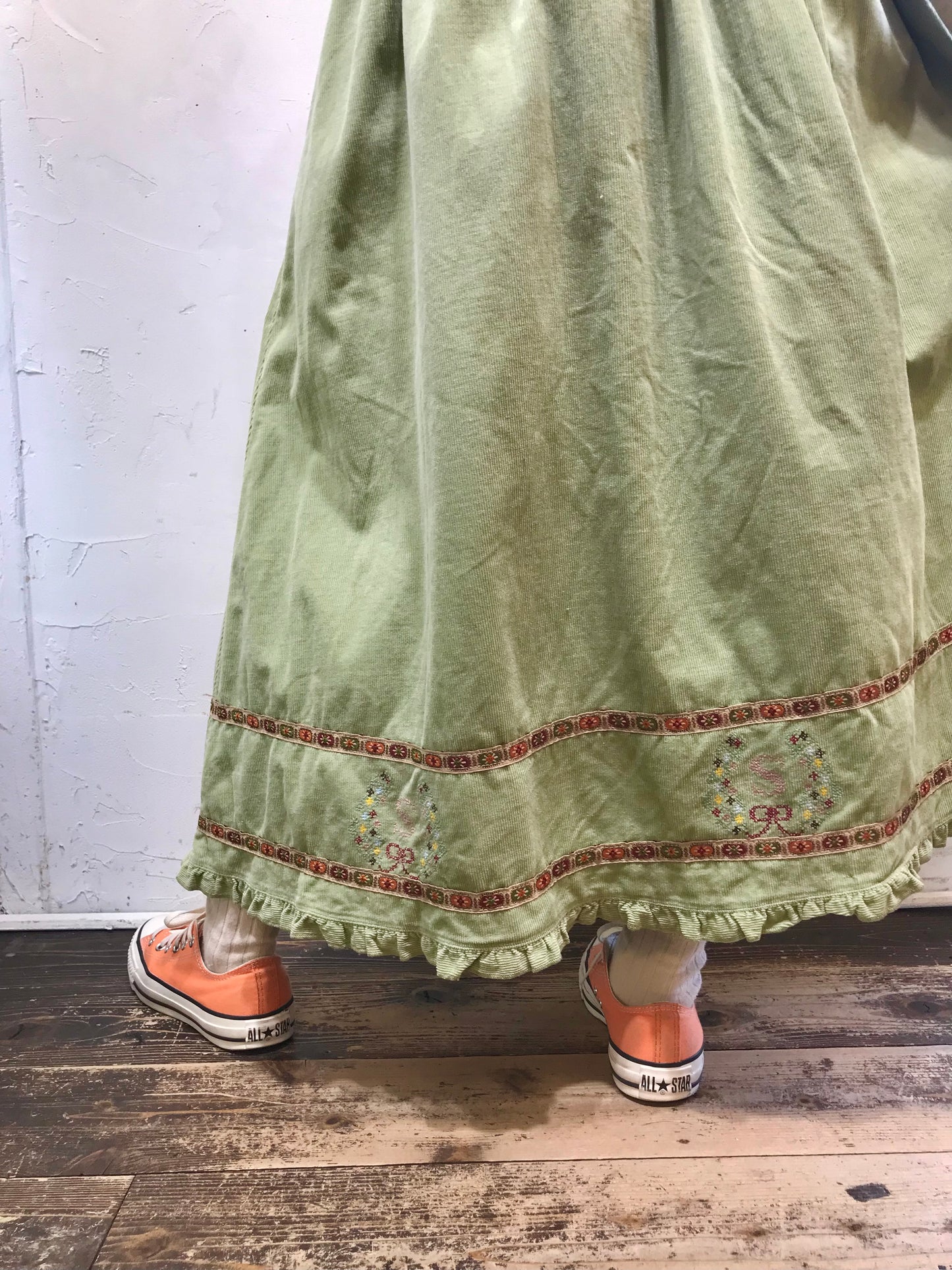 ’70s Vintage Skirt [K25422]