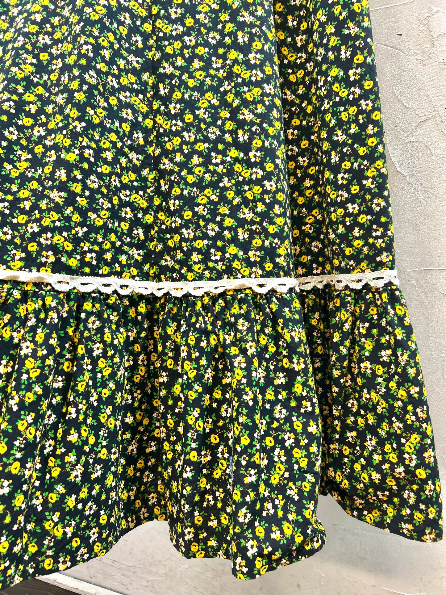 Vintage Flower Dress  [A29424]