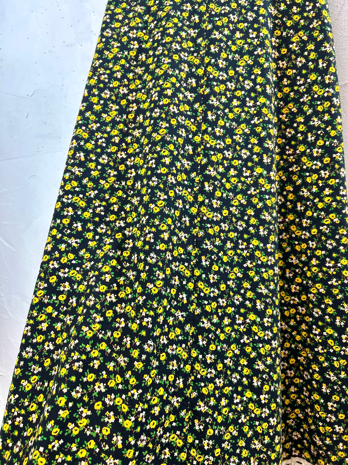 Vintage Flower Dress  [A29424]