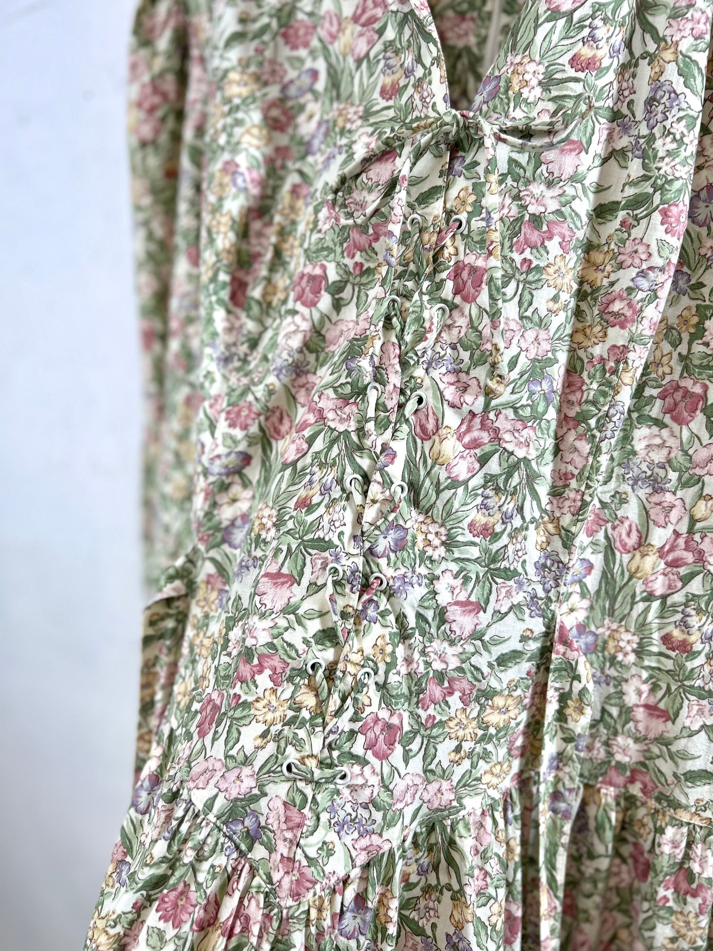 Vintage Flower Dress NEW YORK/PARIS [A29423]