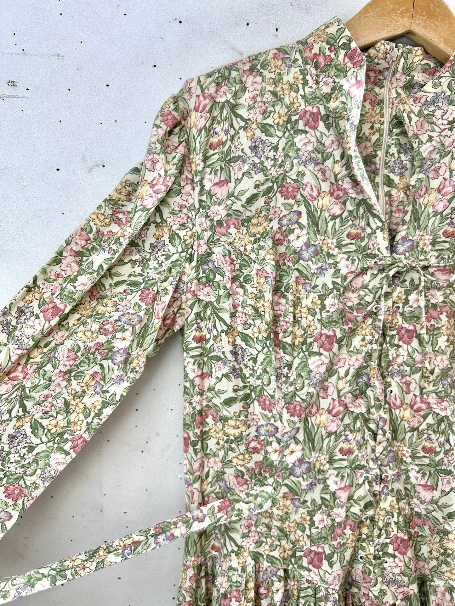 Vintage Flower Dress NEW YORK/PARIS [A29423]