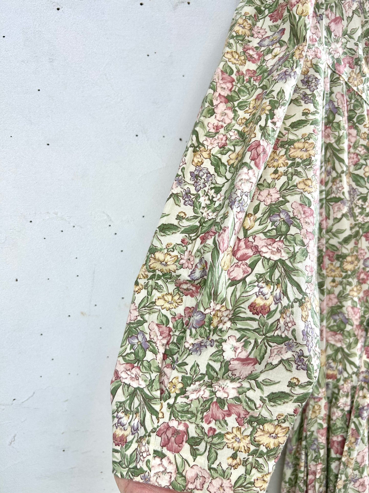 Vintage Flower Dress NEW YORK/PARIS [A29423]