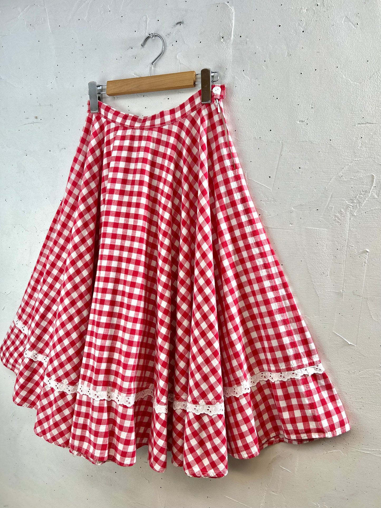 Vintage Tiered Skirt [D30059]