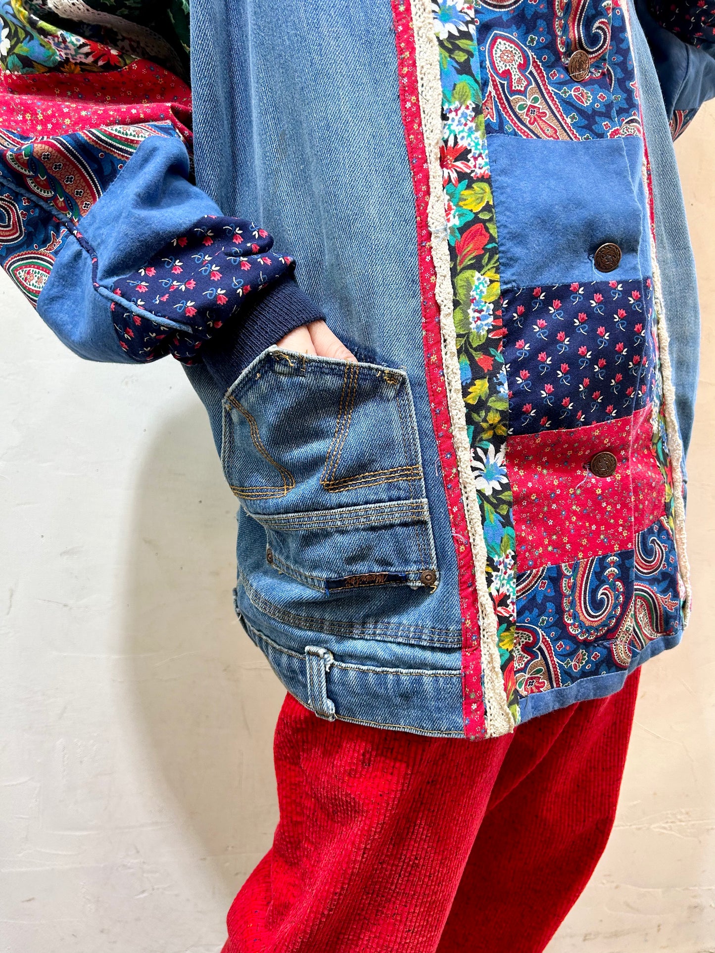 Vintage Custom Denim Jacket 〜Made Specially〜 [K25447]