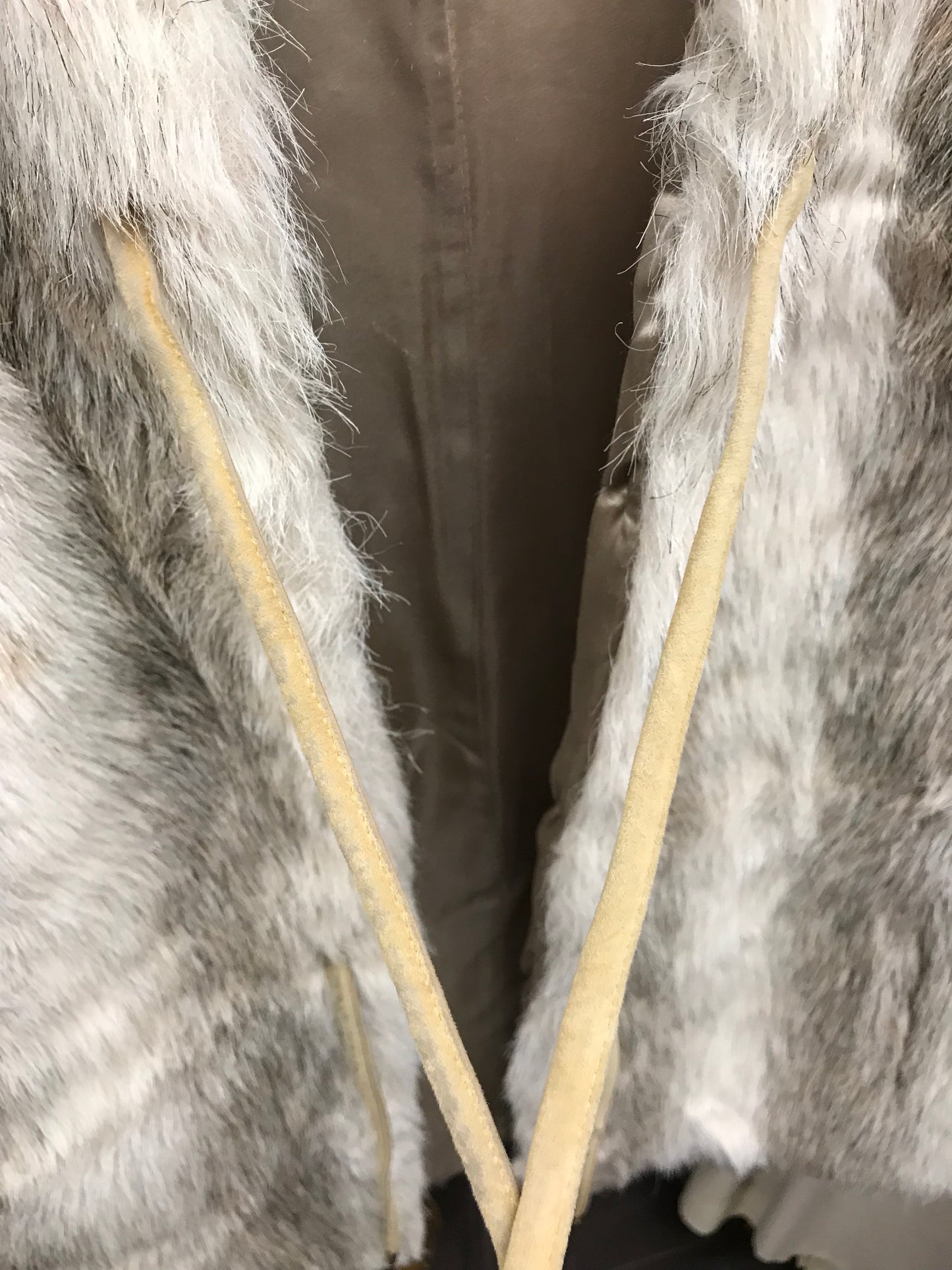 Vintage Faux Fur Vest [J25235]