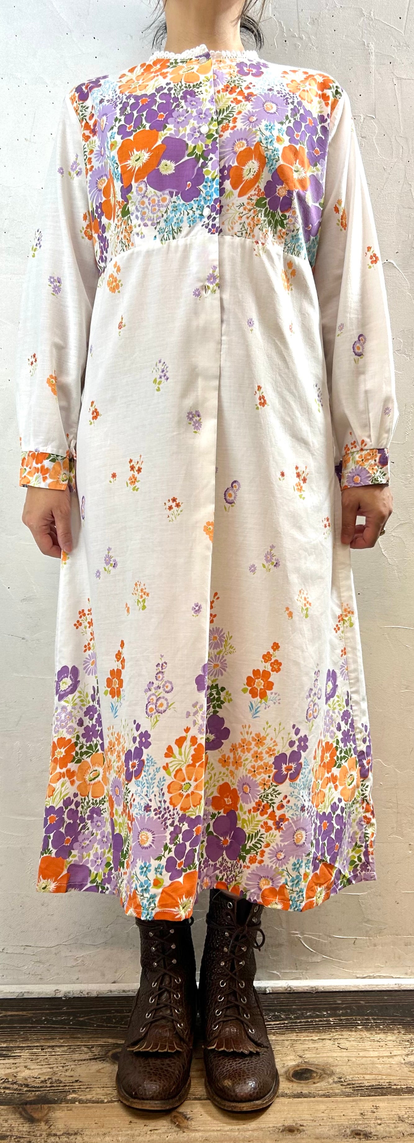 ’70s Vintage Dress [I28546]