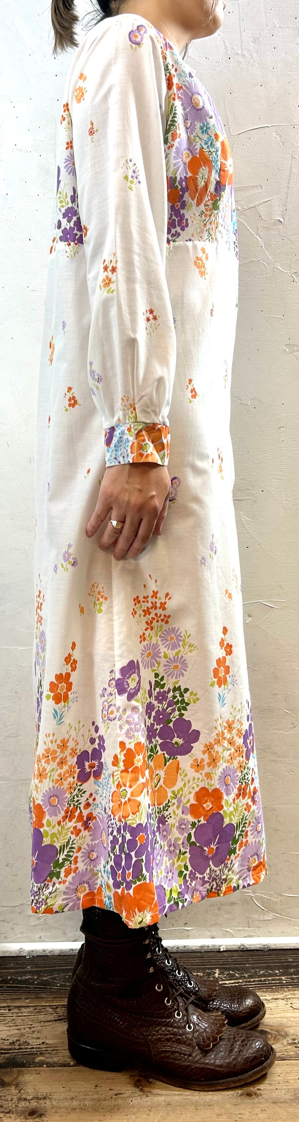 ’70s Vintage Dress [I28546]