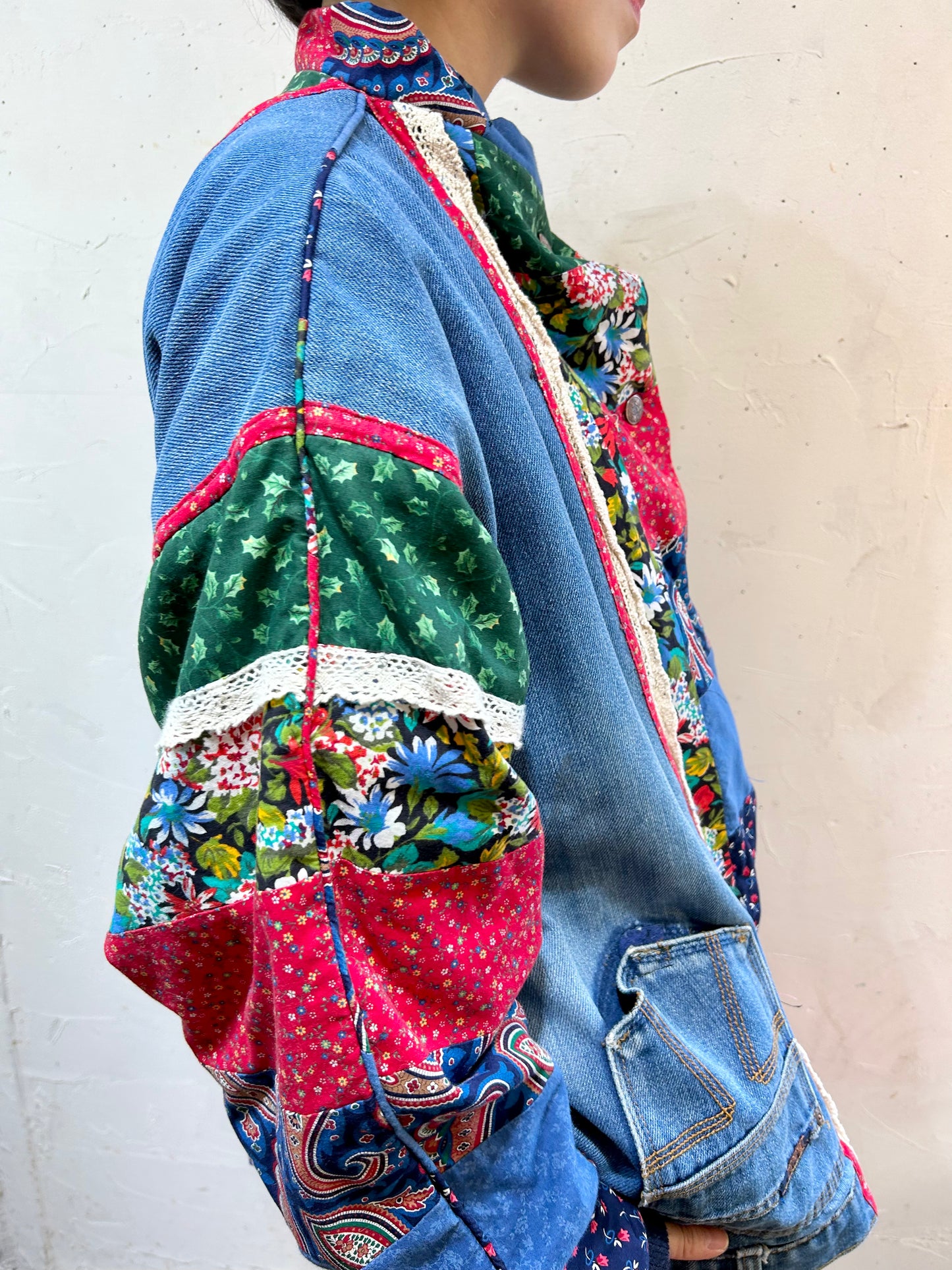 Vintage Custom Denim Jacket 〜Made Specially〜 [K25447]