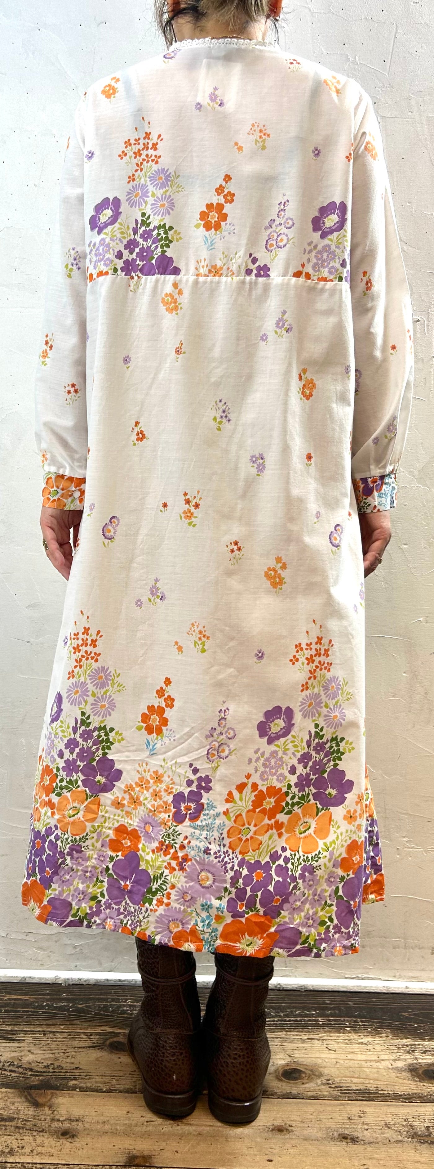 ’70s Vintage Dress [I28546]