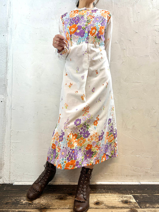 ’70s Vintage Dress [I28546]