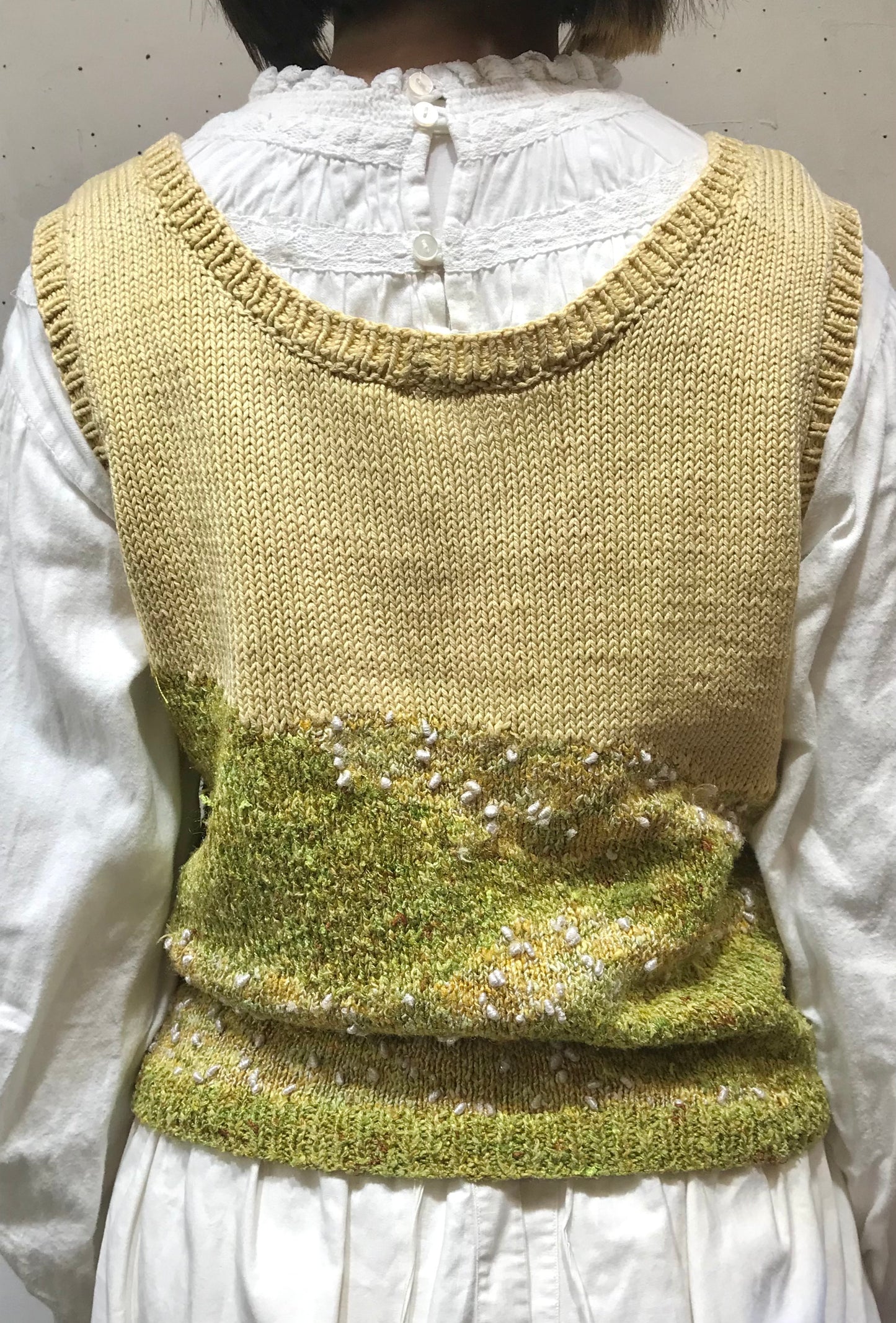 Vintage Knit Vest [A26100]