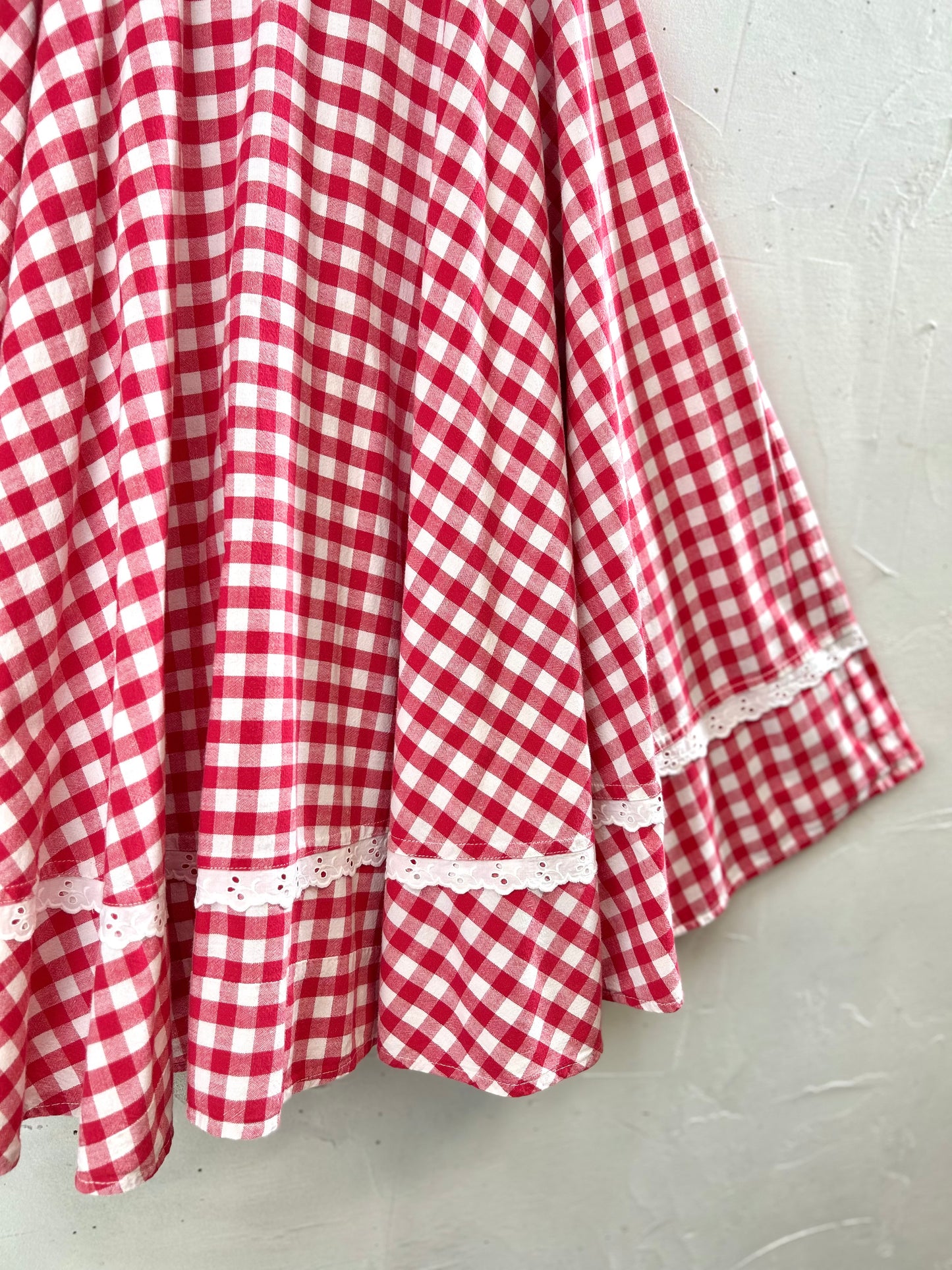 Vintage Tiered Skirt [D30059]