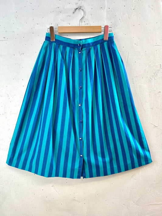 Vintage Stripe Skirt [F30483]