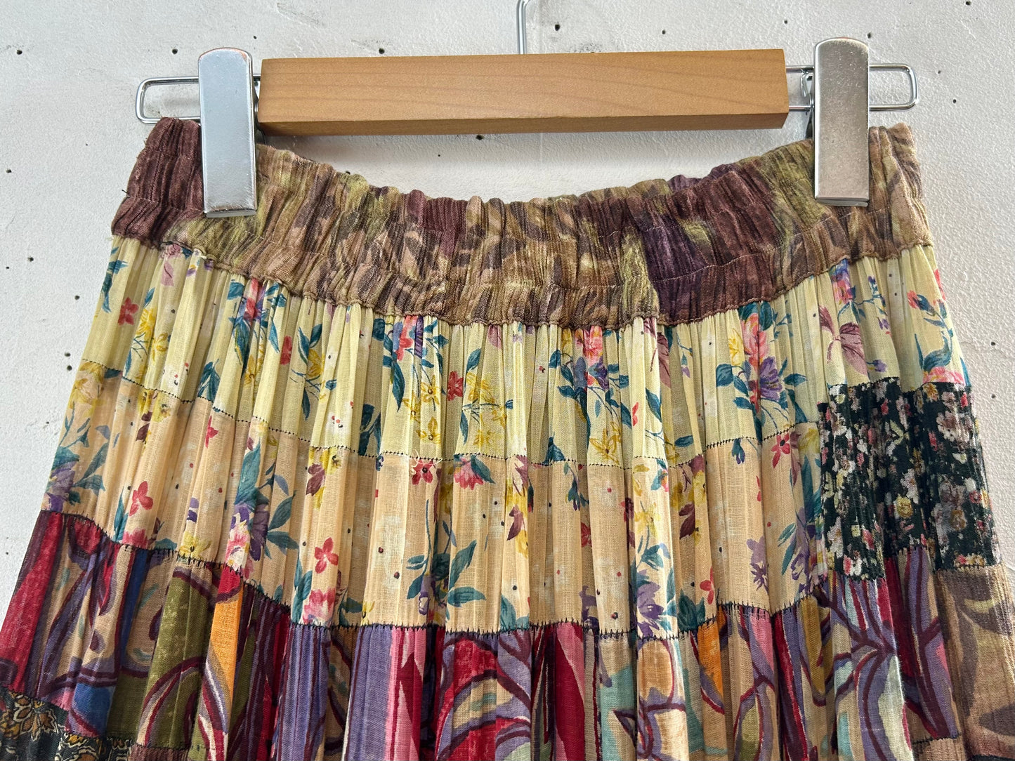 Vintage Patchwork Skirt [E30275]