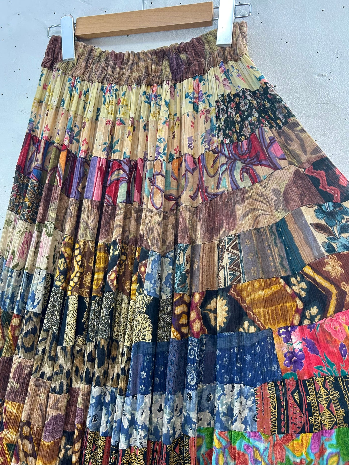 Vintage Patchwork Skirt [E30275]