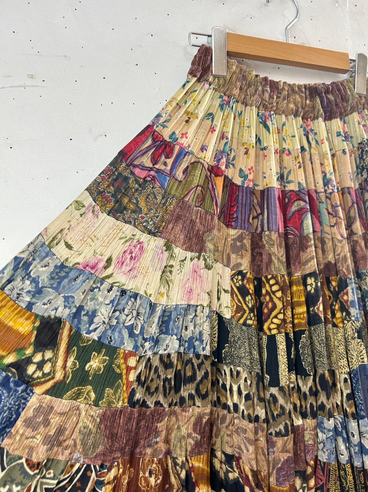 Vintage Patchwork Skirt [E30275]