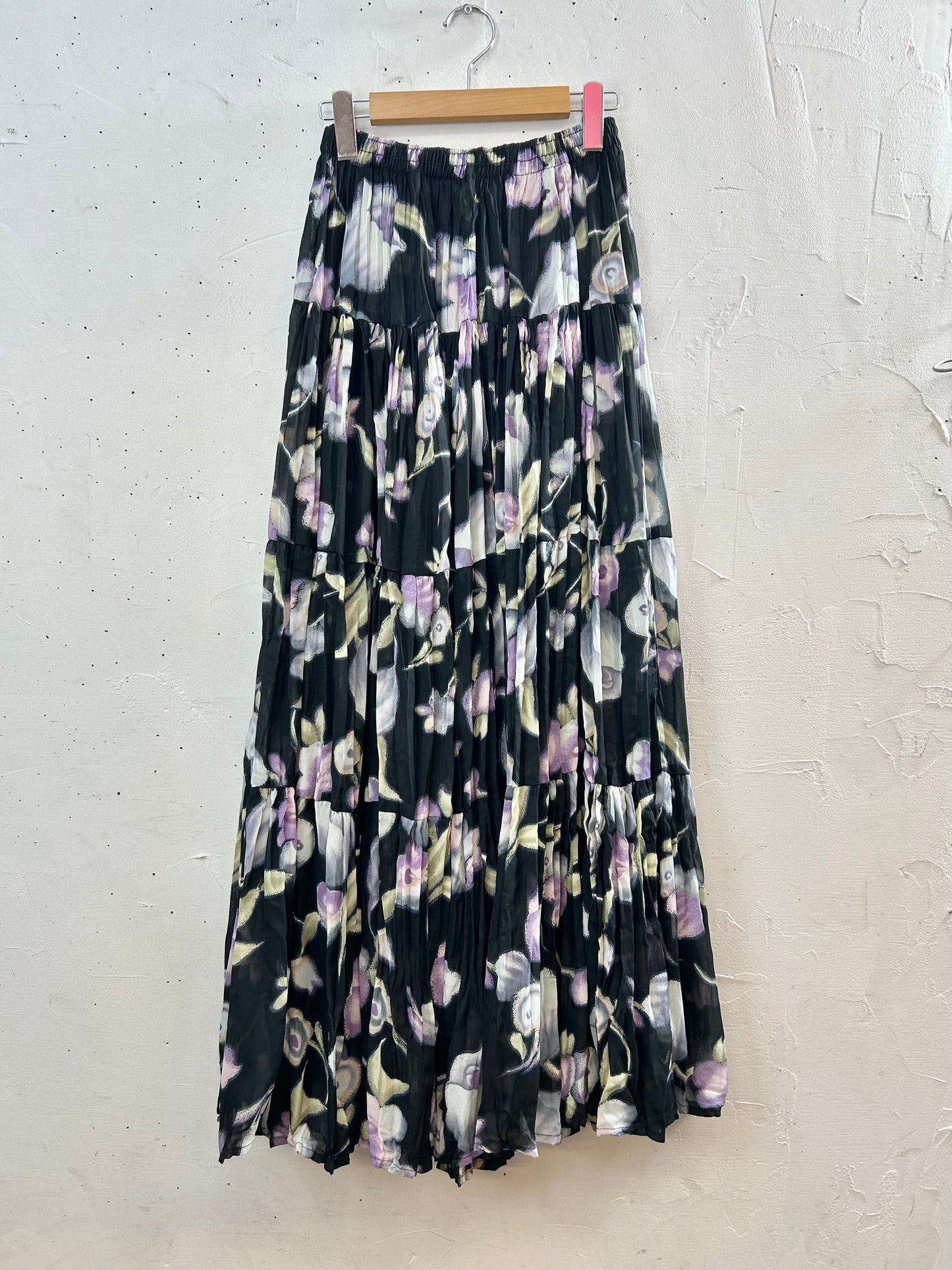 Vintage Tiered Skirt MADE IN USA [C29644]