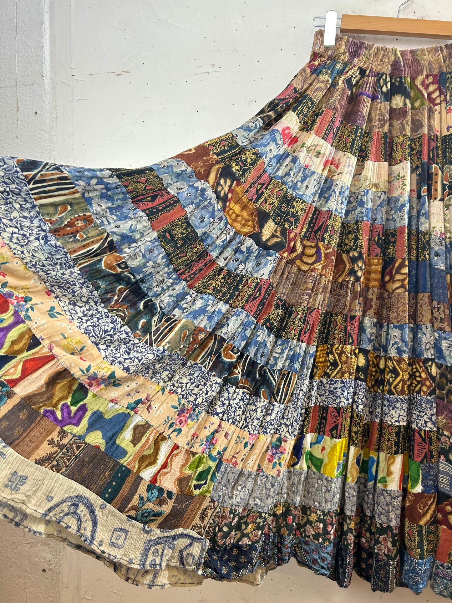 Vintage Patchwork Skirt [E30275]