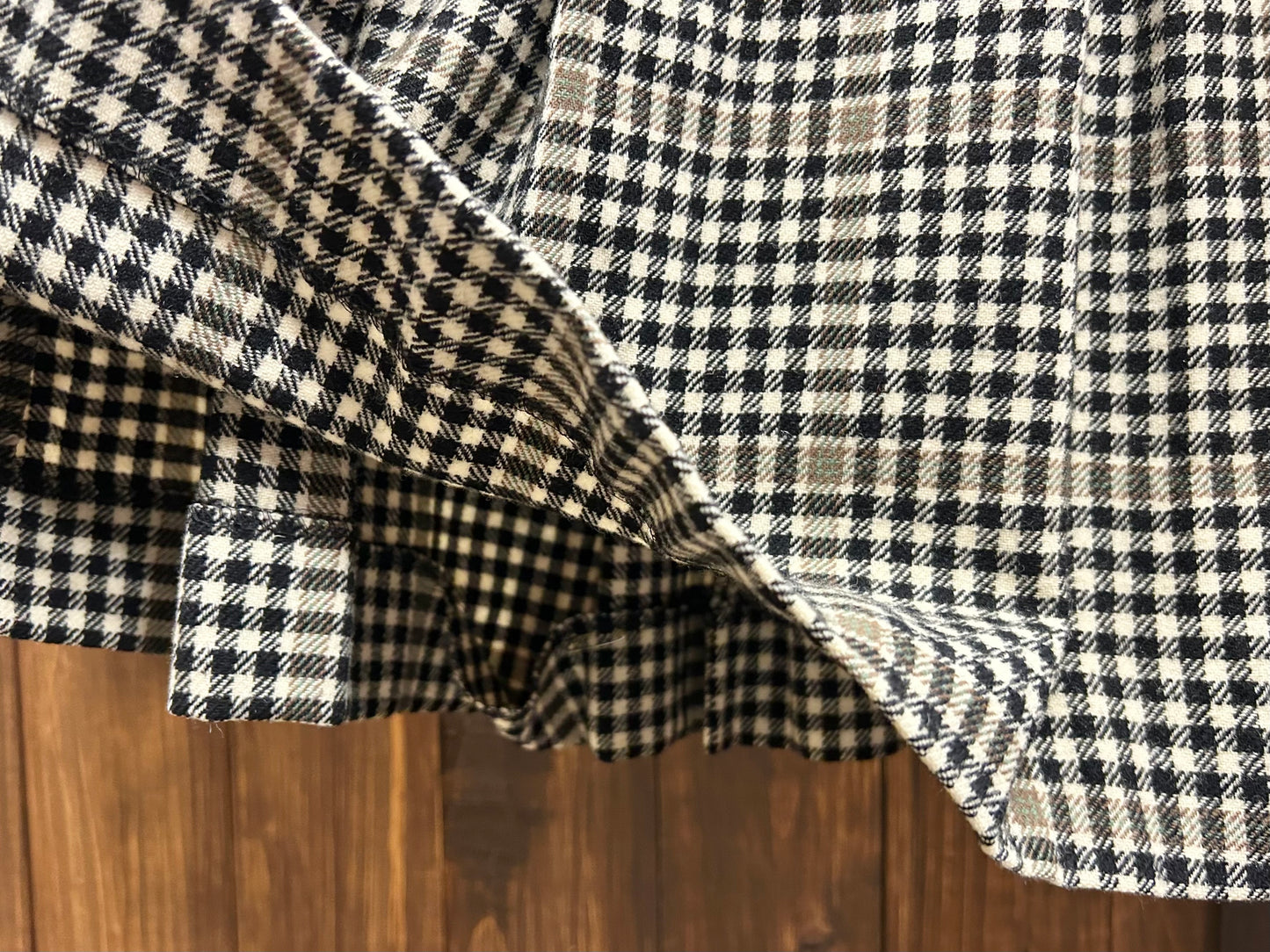 Vintage Plaid Wool Skirt 〜PENDLETON〜 [A25966]