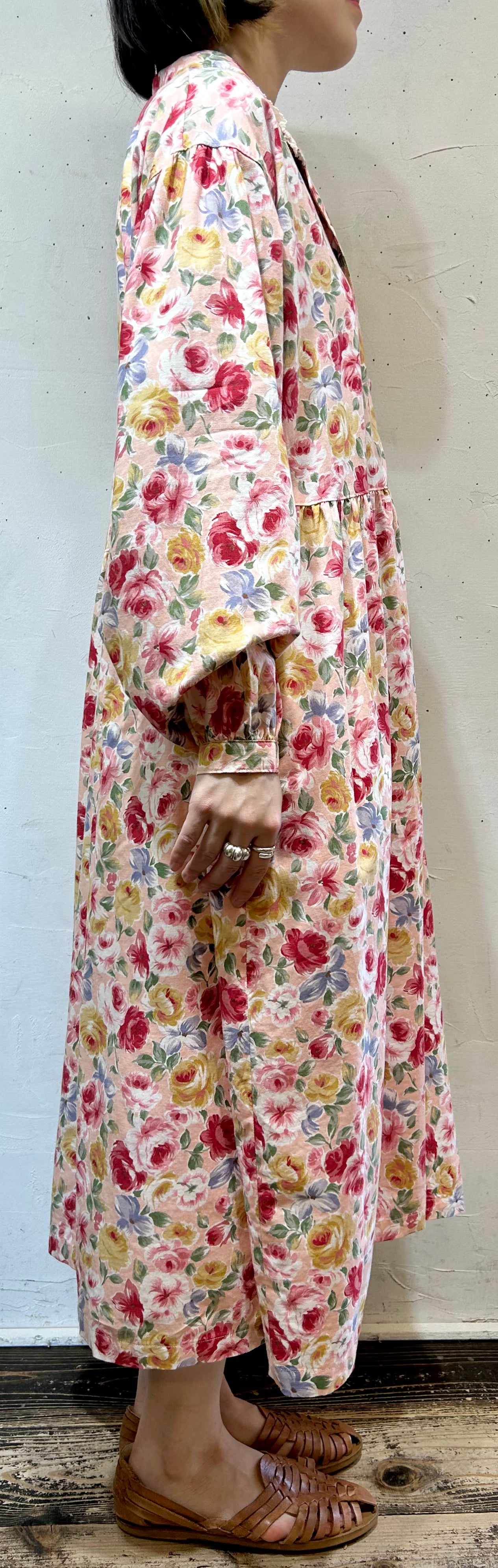 Vintage Flower Dress [K25444]