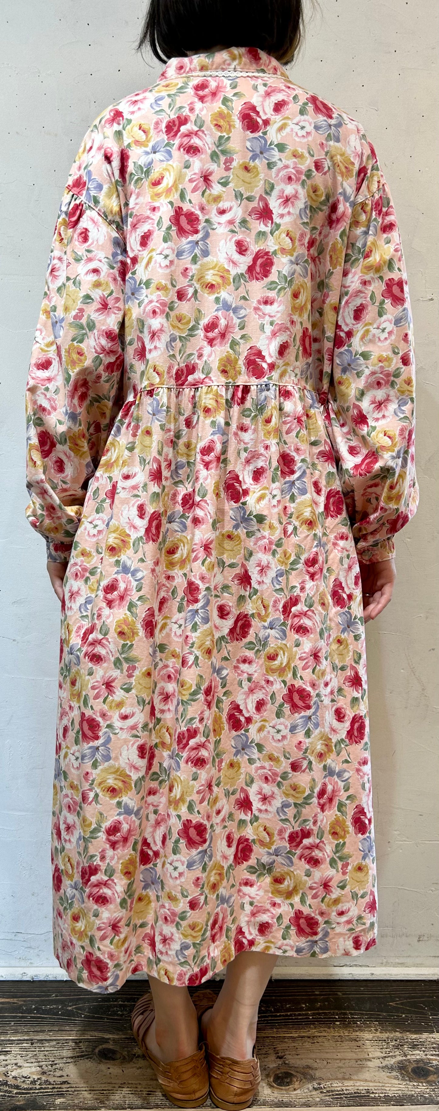 Vintage Flower Dress [K25444]