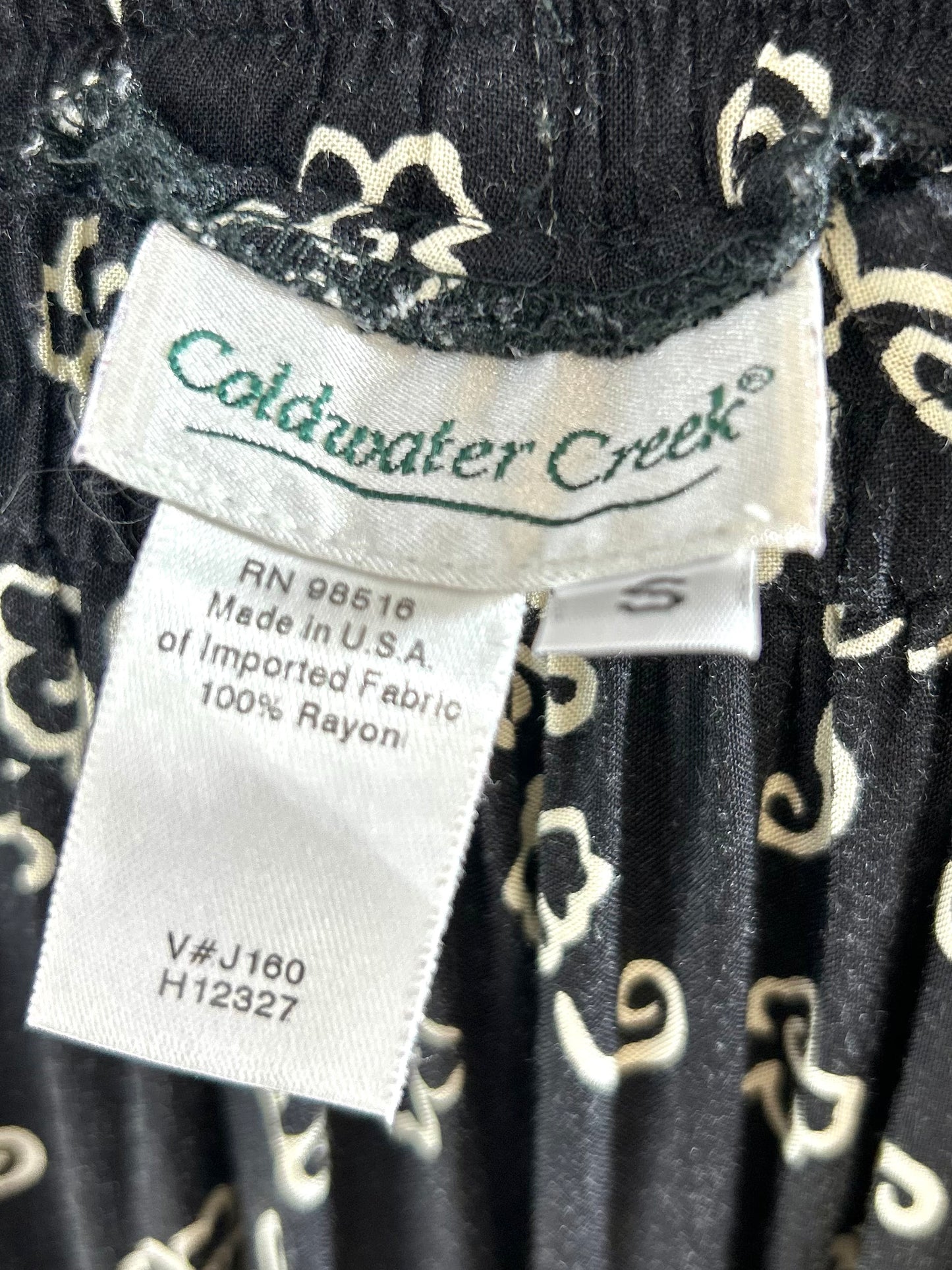 Vintage Tiered Skirt MADE IN USA [F30482]