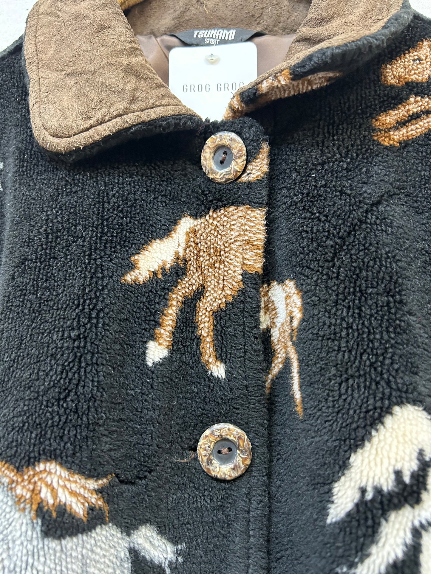 Vintage Boa Jacket [I25100]